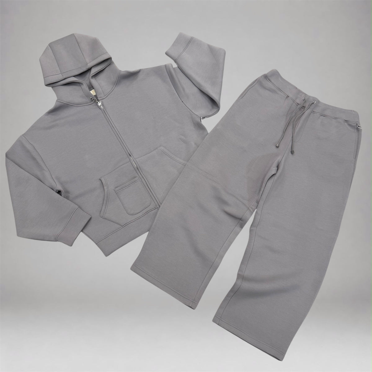 Neoprene Tailored Sweatsuit - Grey 345 445