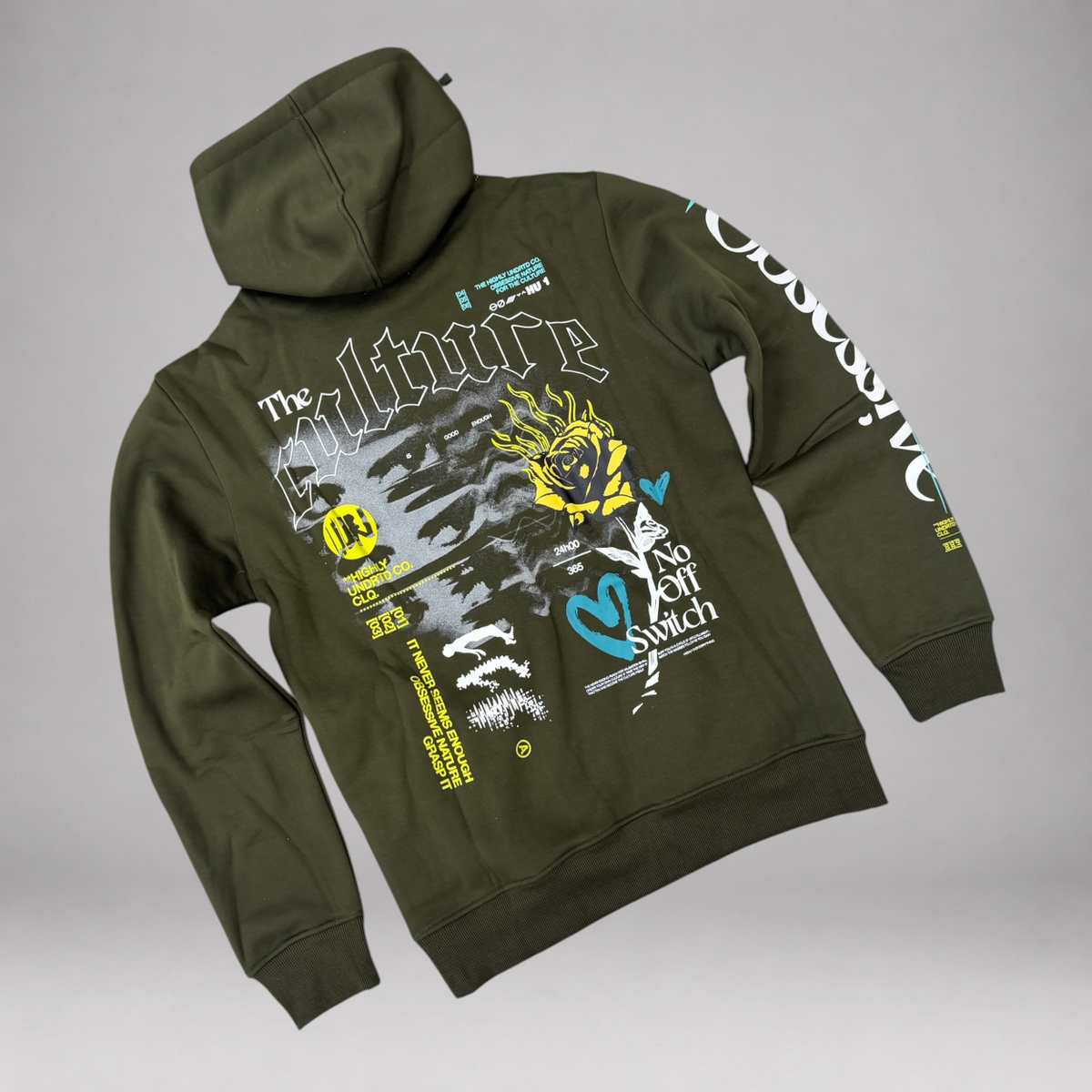 UNDRTD - Highly Hoodie - Green 5609