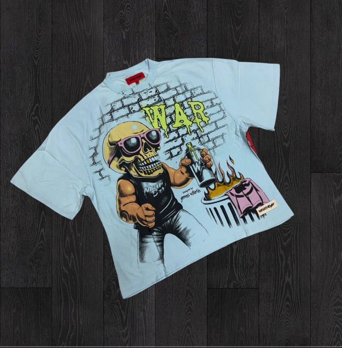 Wrath - We Love Wrath Tee - Light Blue 624