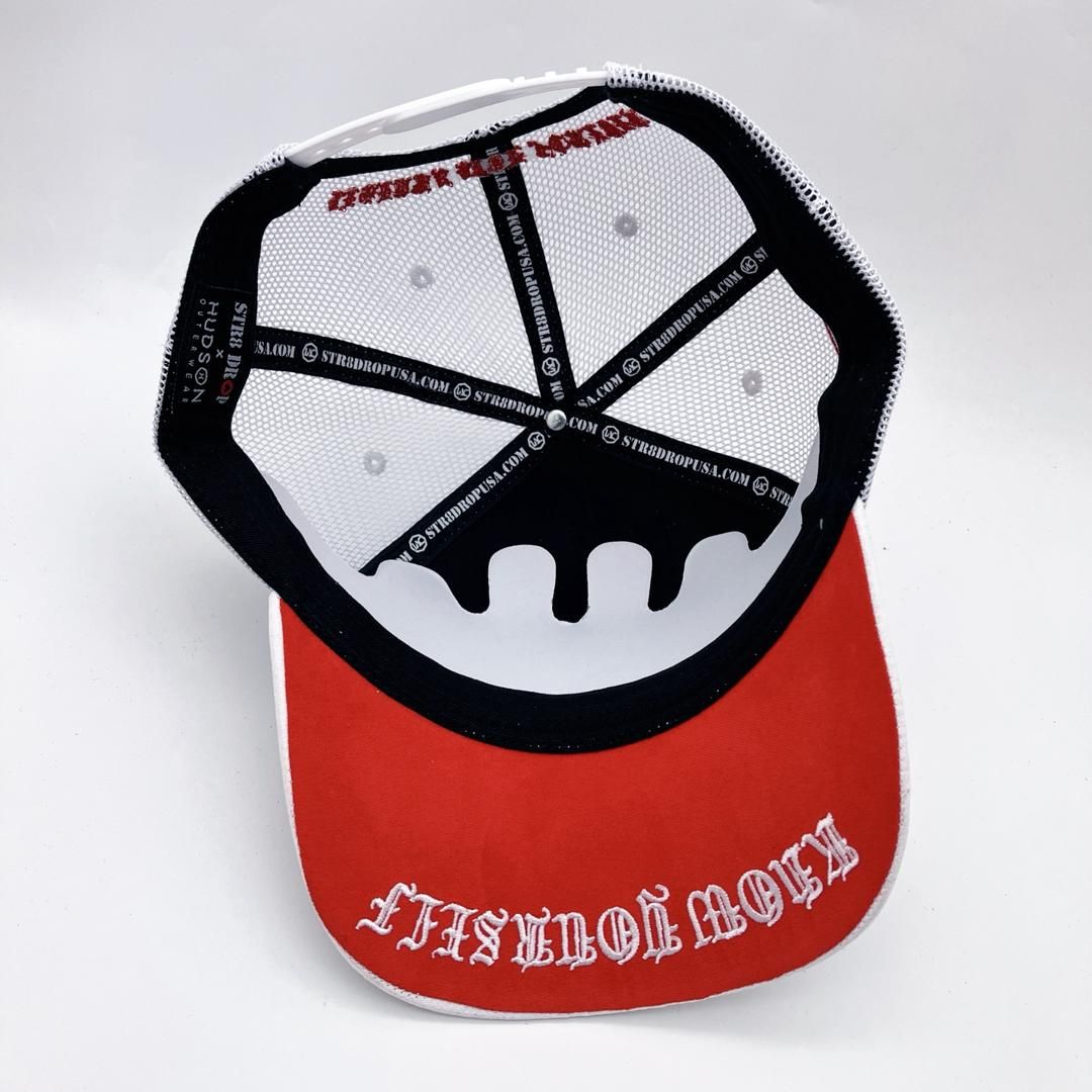 Hudson - 777 Circle Trucker hat - White V1