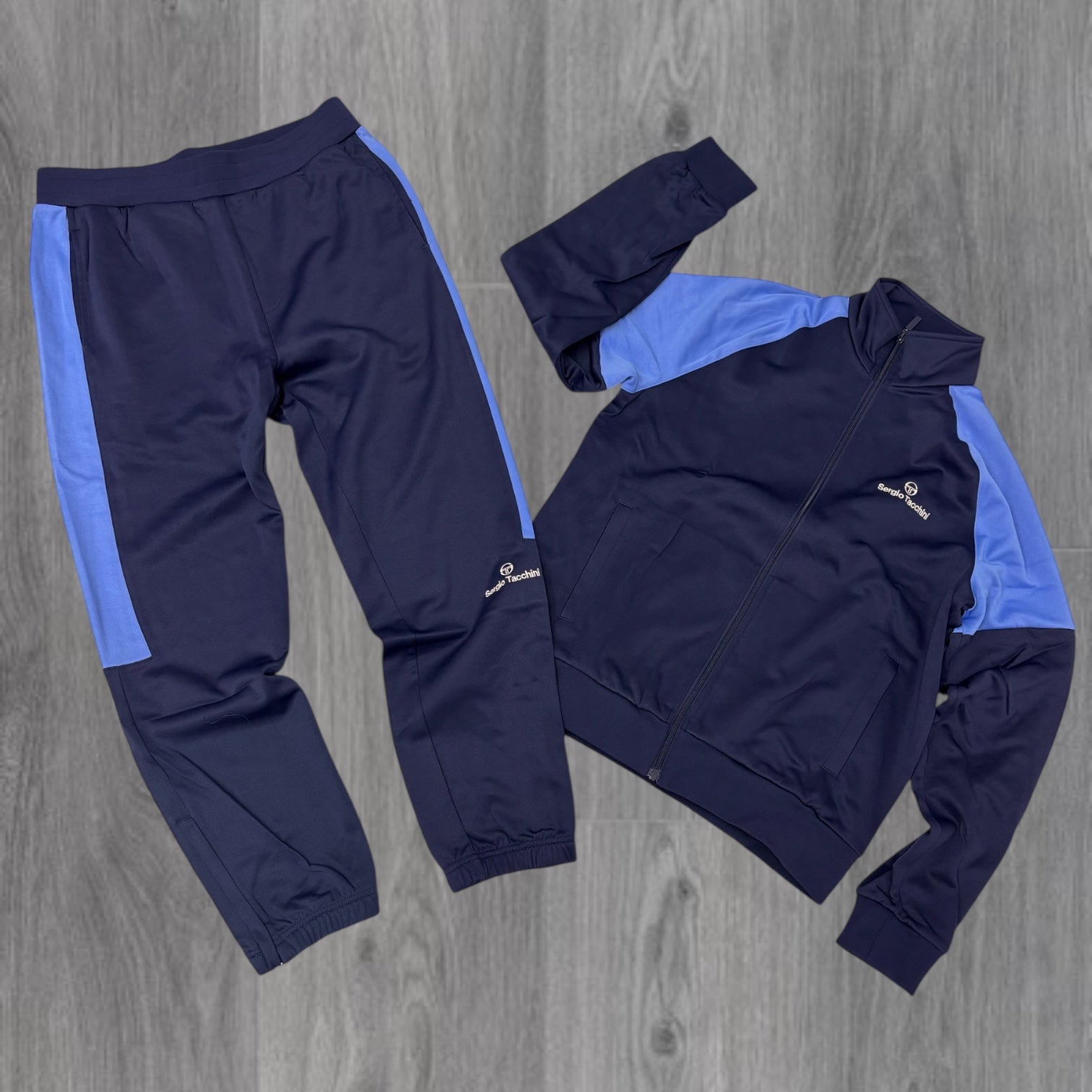 Sergio Tacchini - Spacco Track Set - Maritime Blue