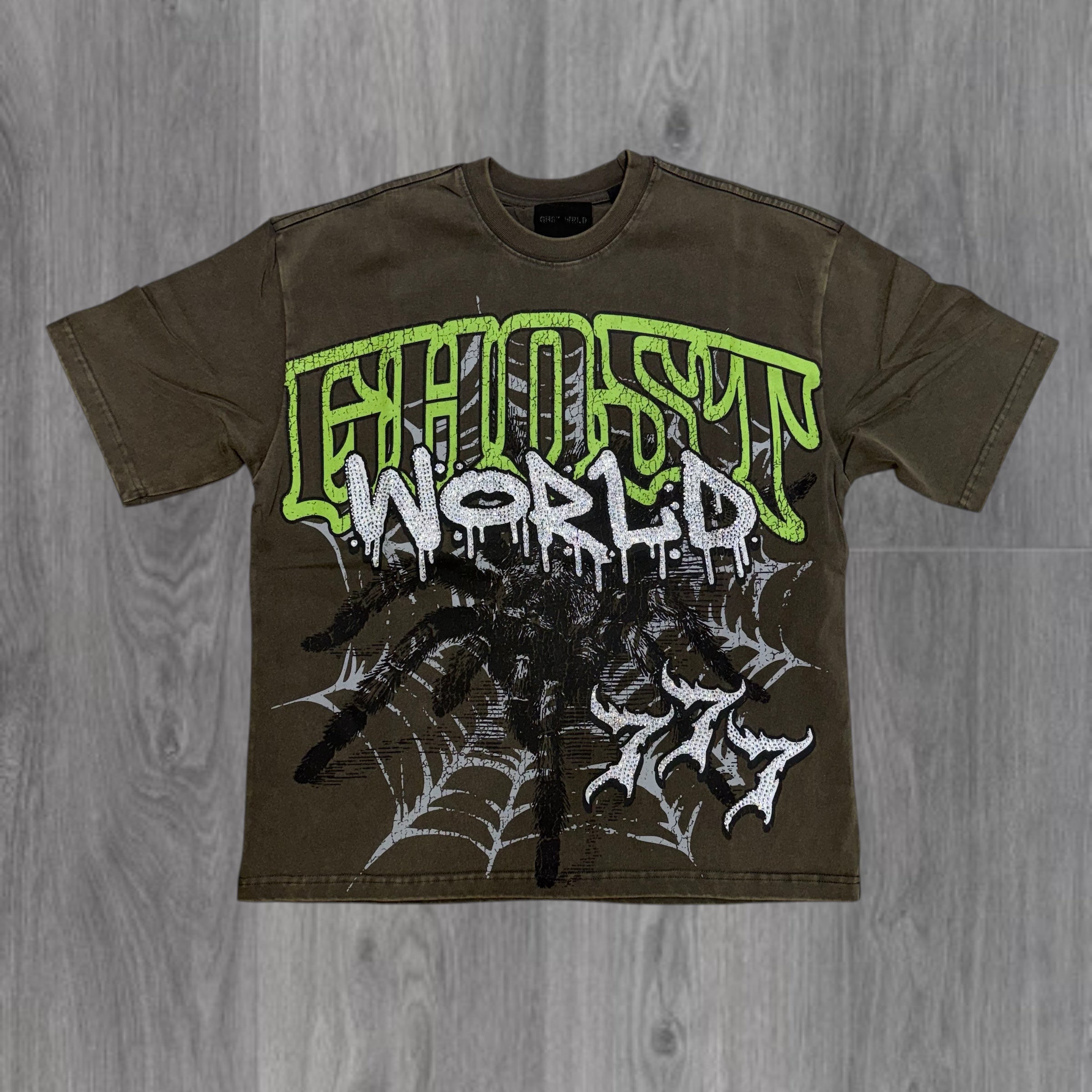 Ghost Wrld Liberty Tee - Charcoal GST3