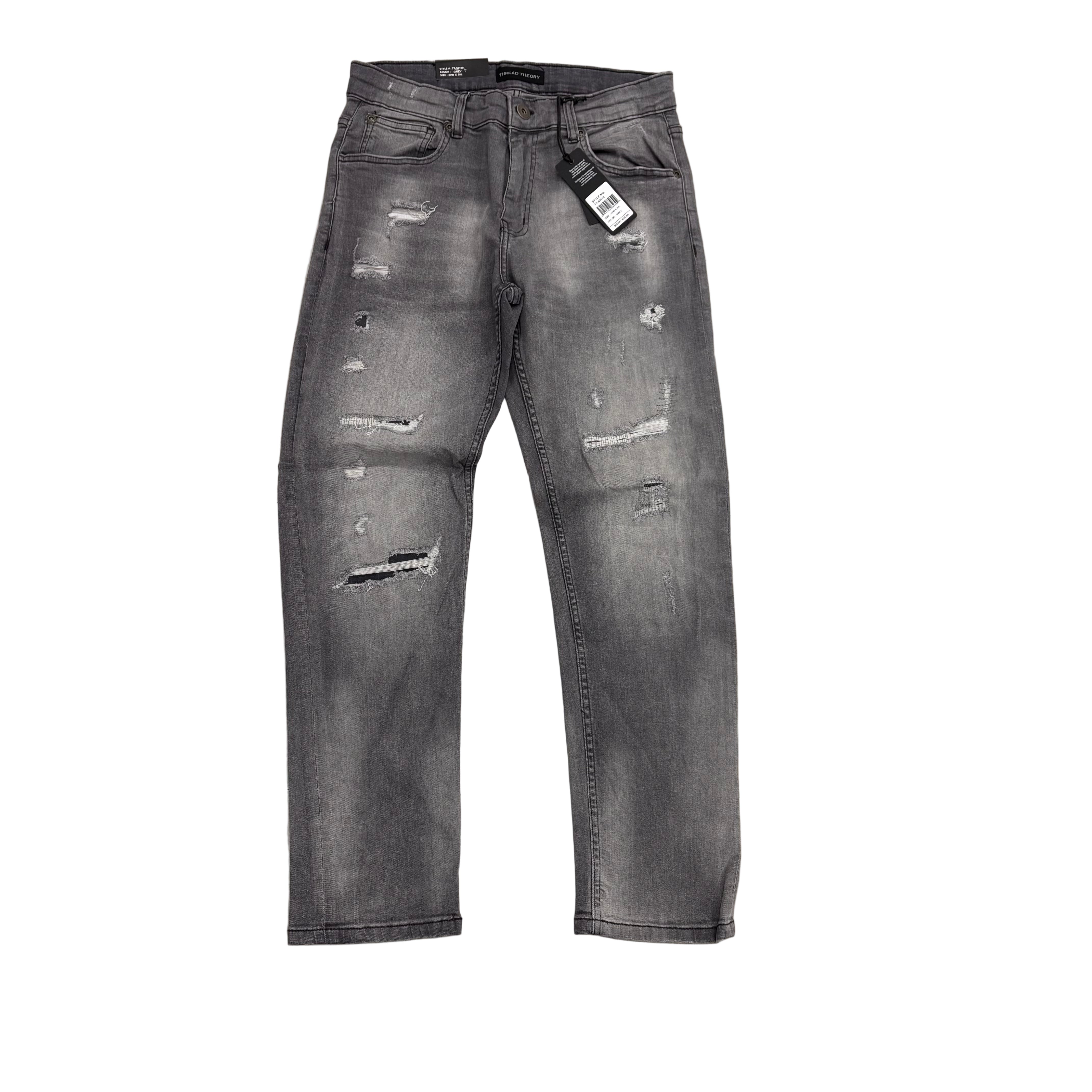 Threads Denim Jeans - Grey - 50119