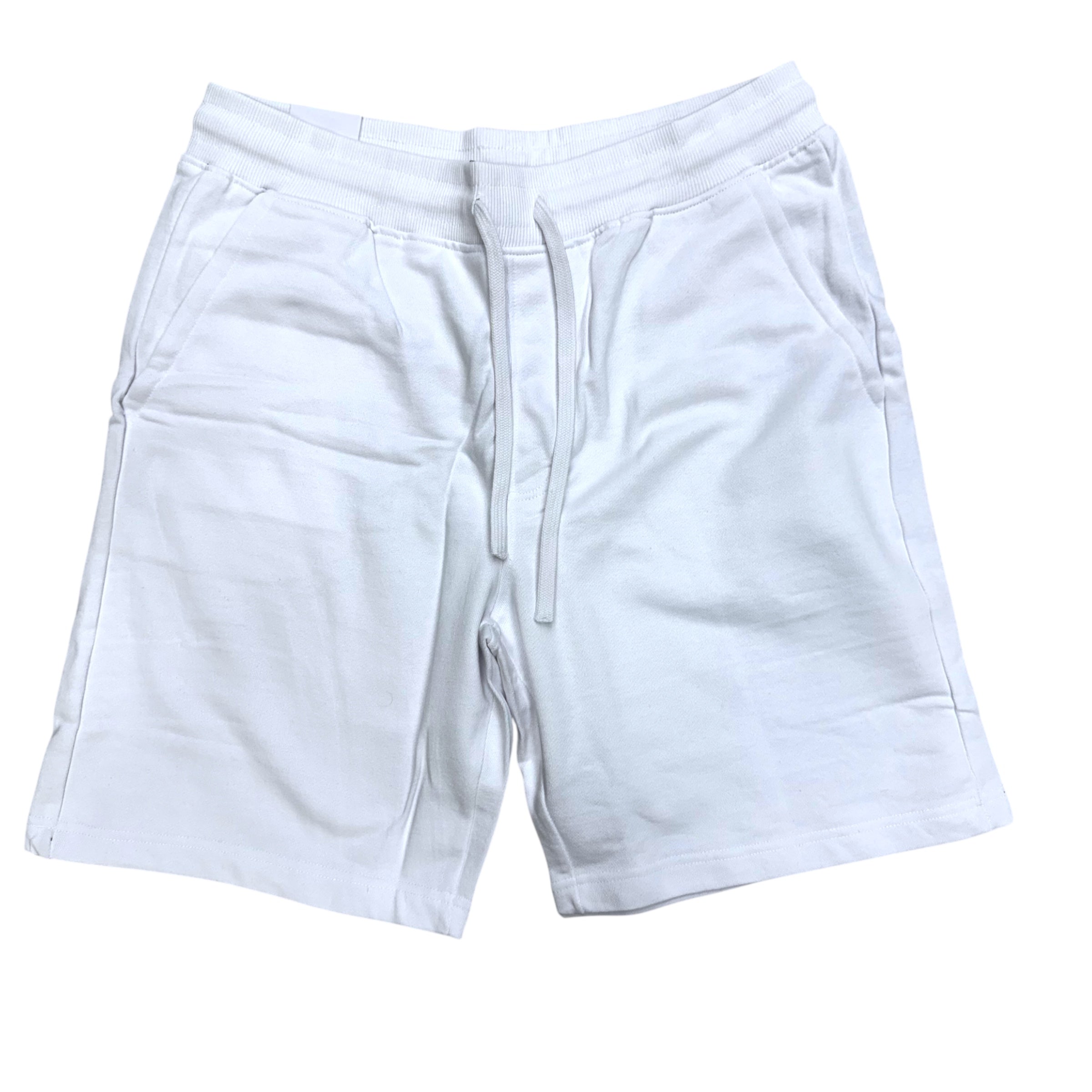 Rebel Sweat Shorts White 951