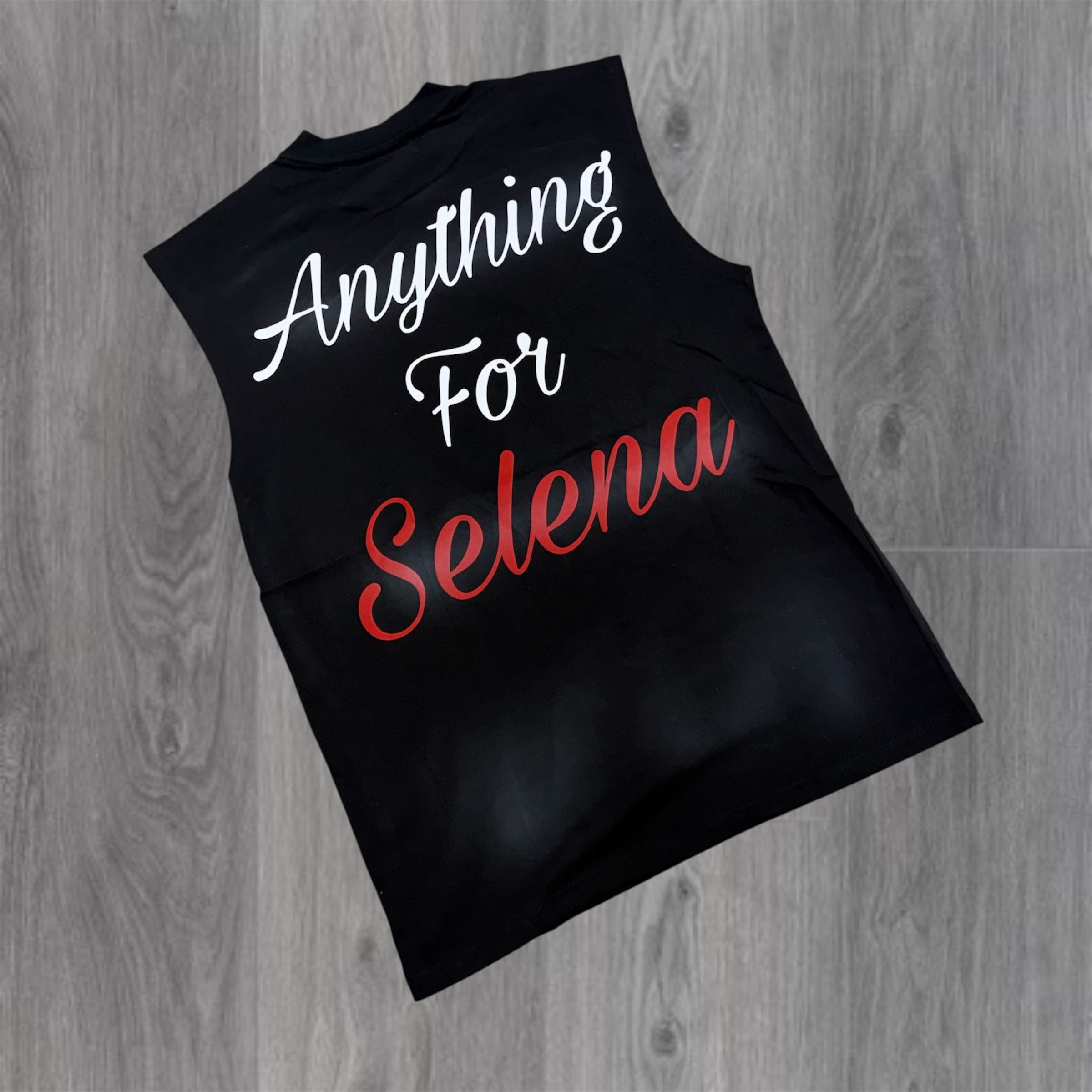 HDSN - Selena Sleeveless Tee - Black 712