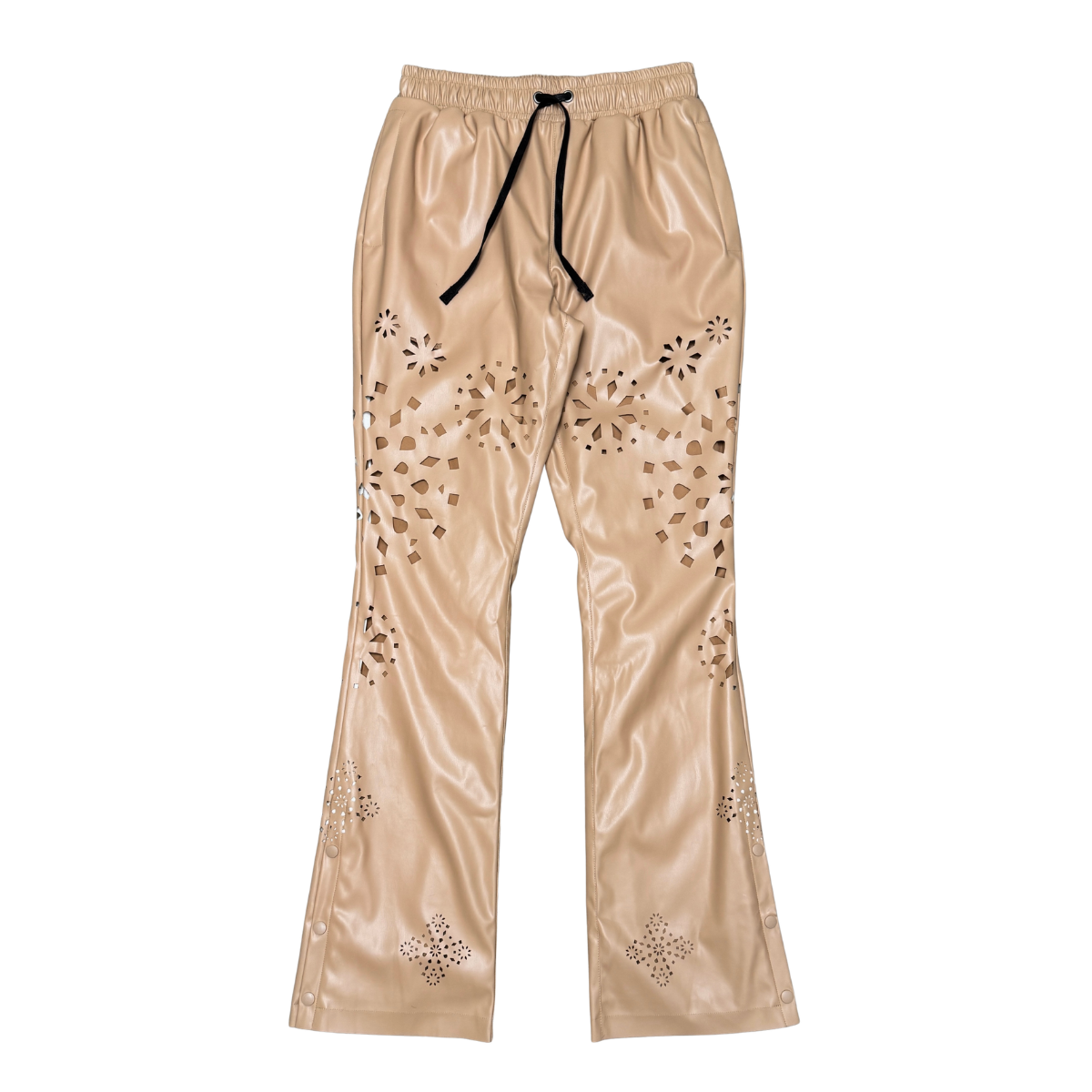 Gunzini - Stacked PU Leather Set - Champane- Gz1047 Gz1046