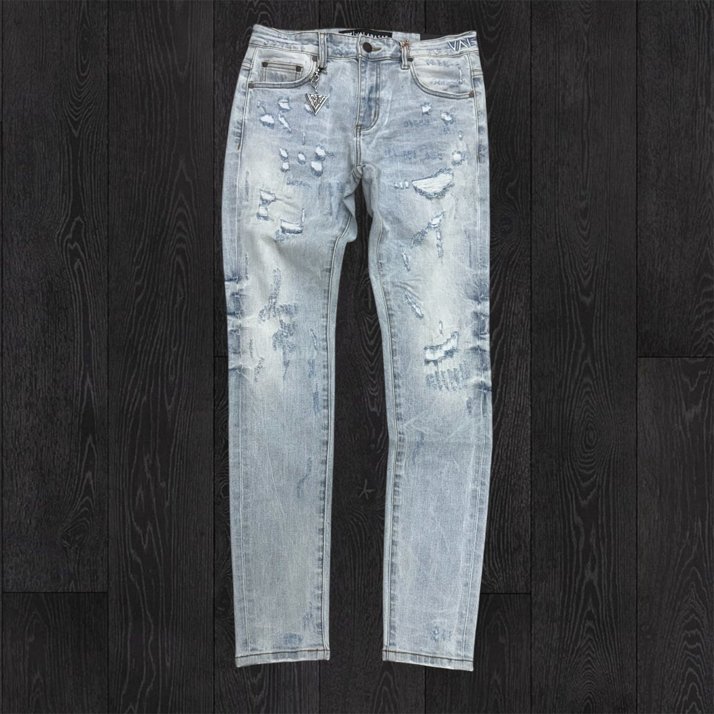 Valabasas - Collage Slim Fit Denim - Lt Blue wash- 1011