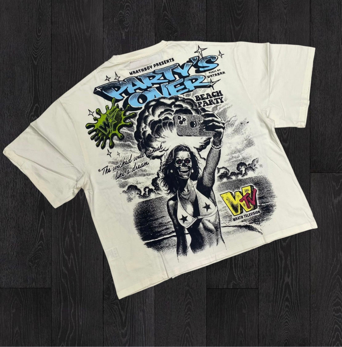 Wrath - W TV Tee - Off White 628