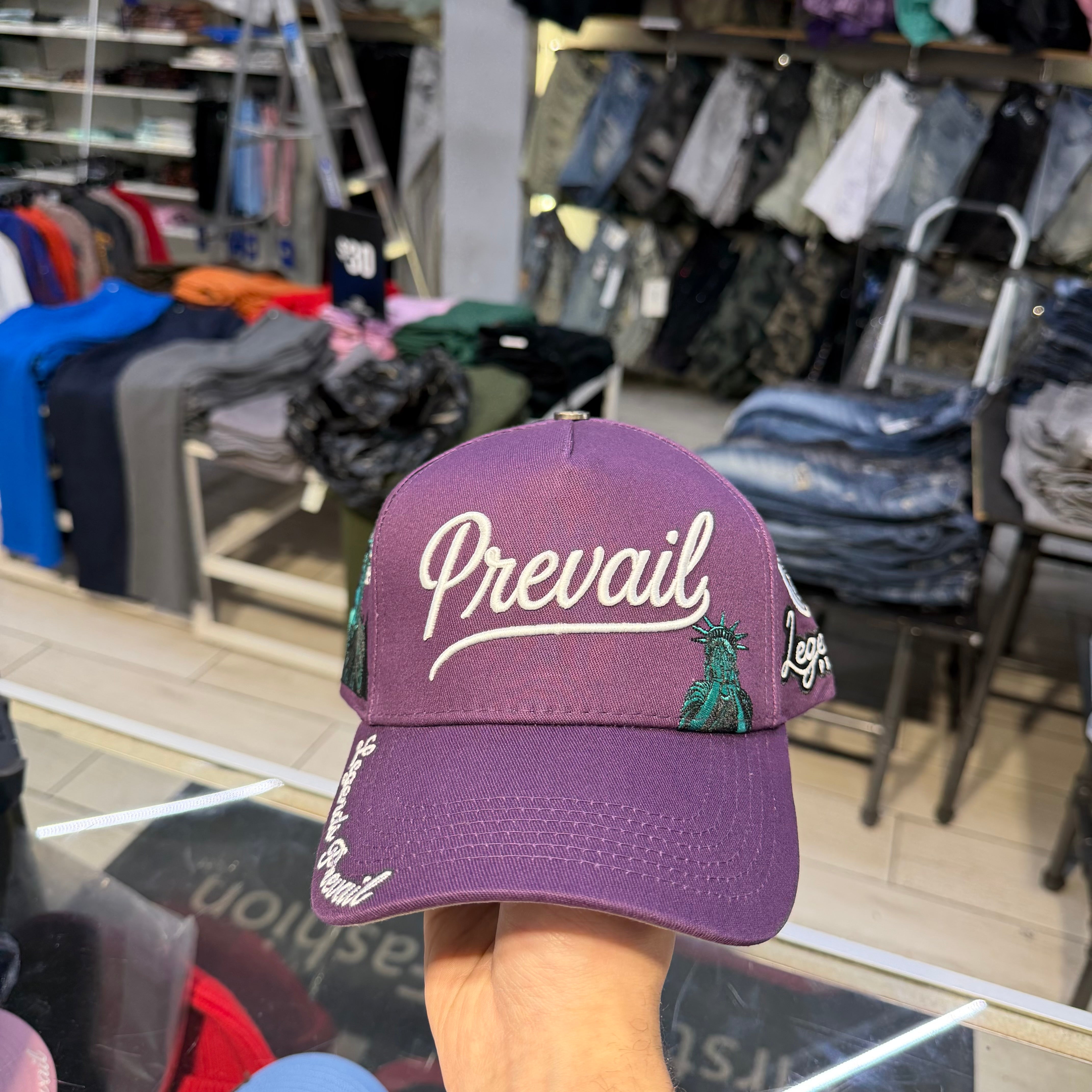 Prevail - Patch Trucker Hat - Purple