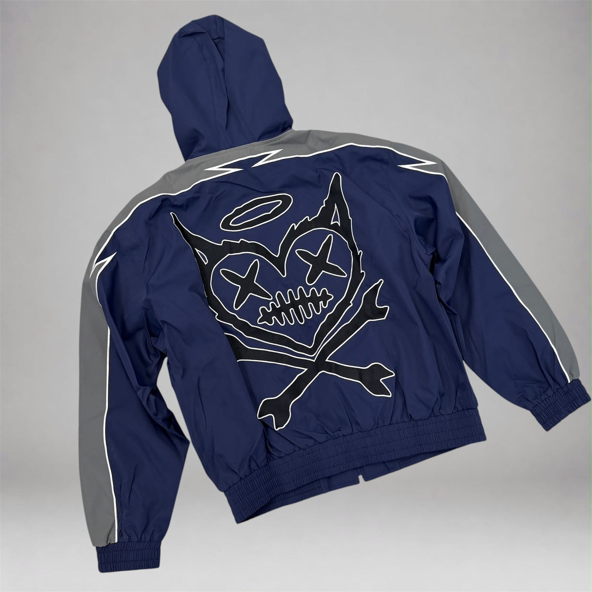 Shattered - Classic Heart Windbreaker Set - Navy