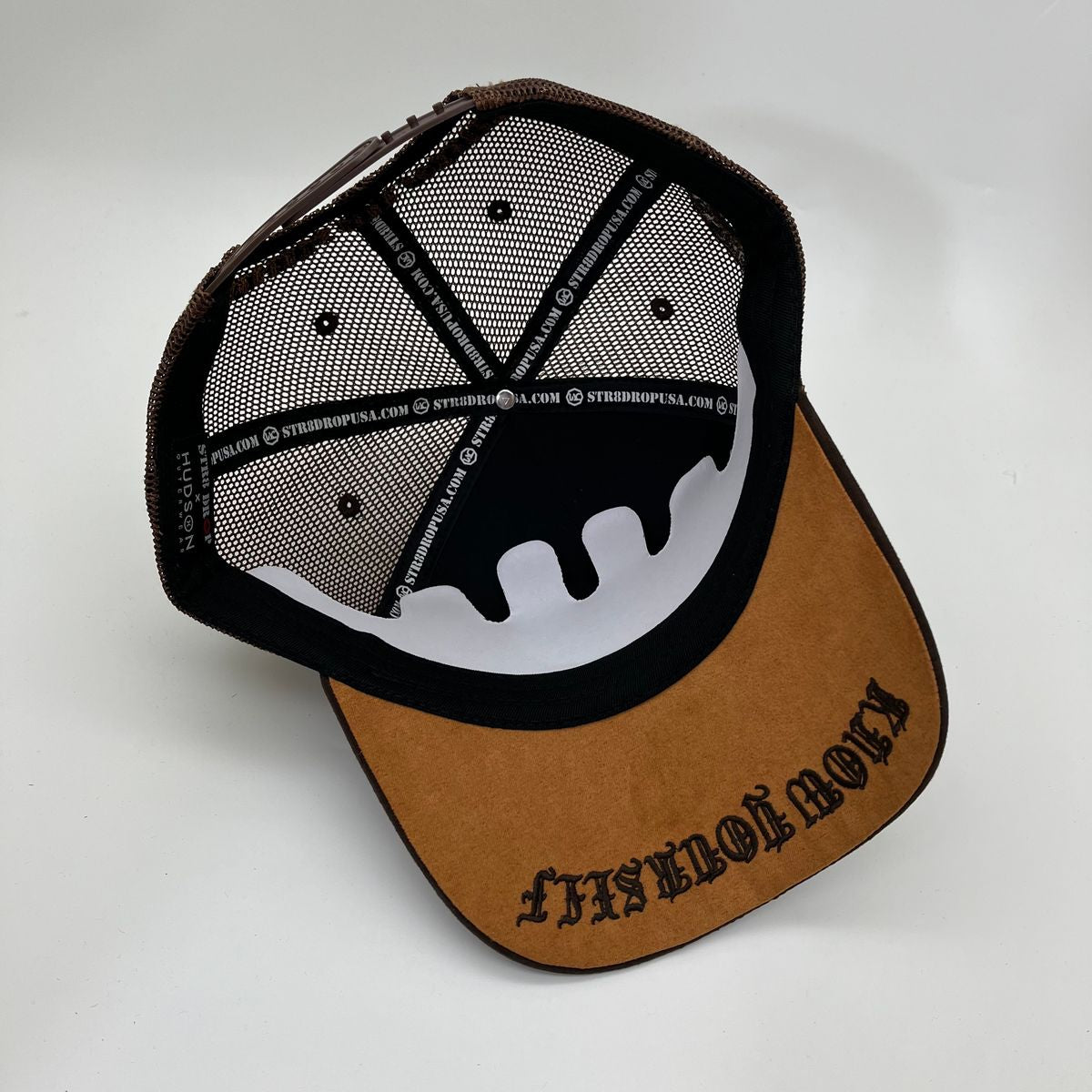 Hudson - 777 Circle Trucker hat - Brown V1