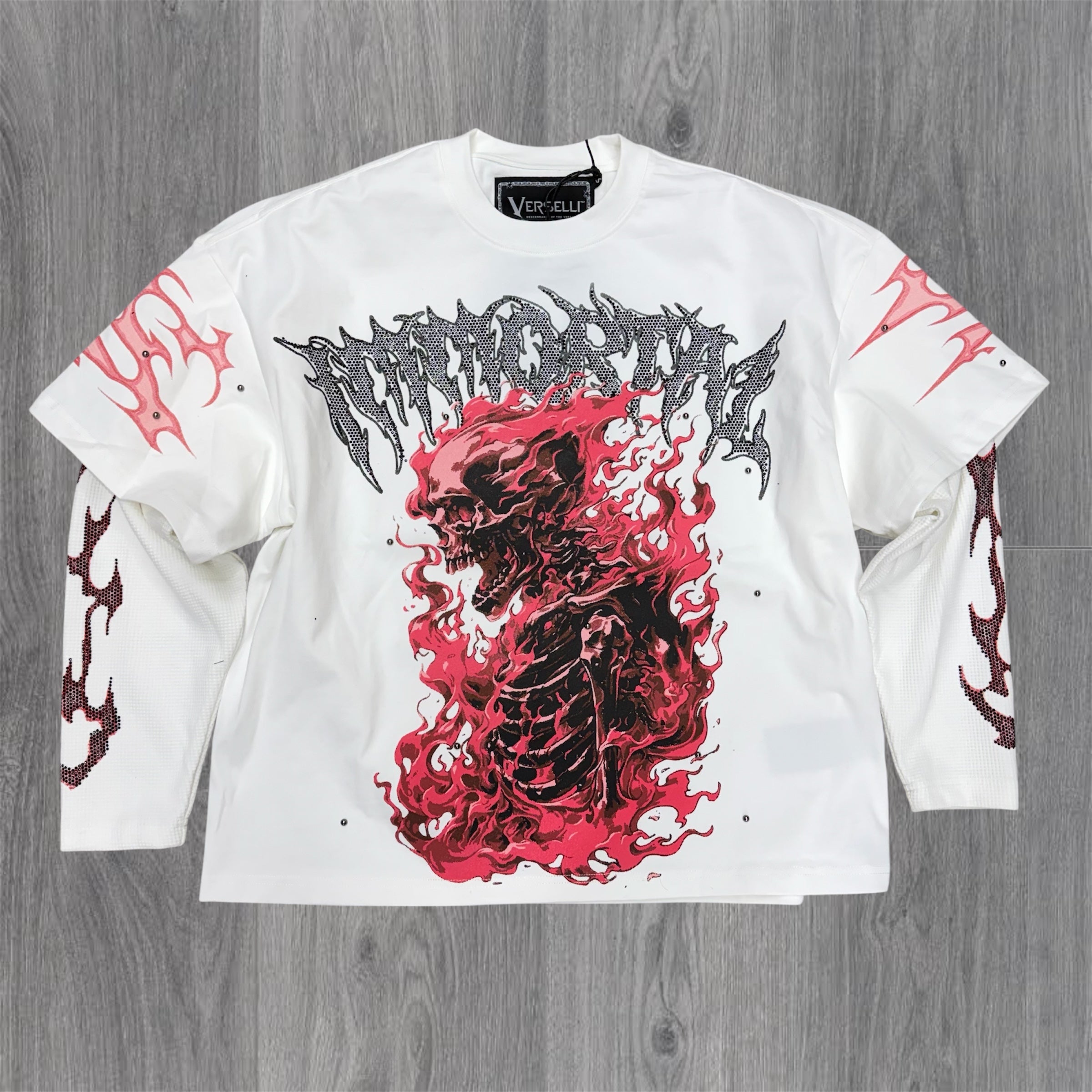 Ver -Immortal CrewNeck -White - 2575