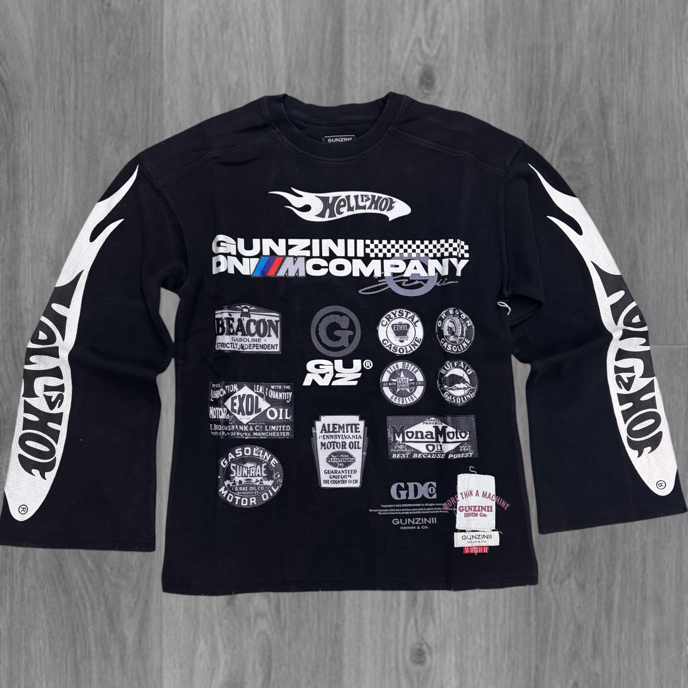 Gunzinii - Thermal SPEED Crew Neck - Black - GZ838