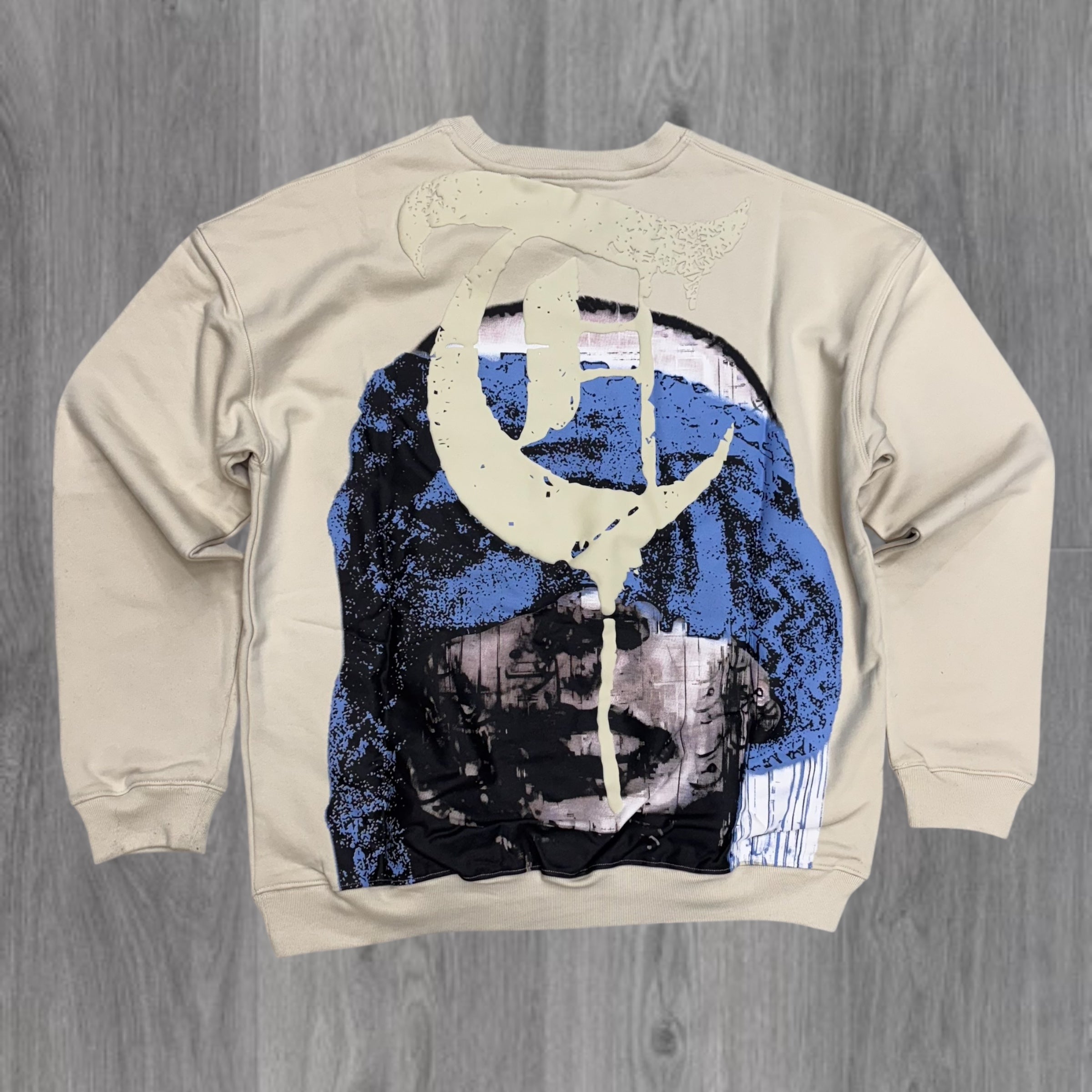 TRNCHS - SIGHT OF SHORE Crewneck - KHKI - 14