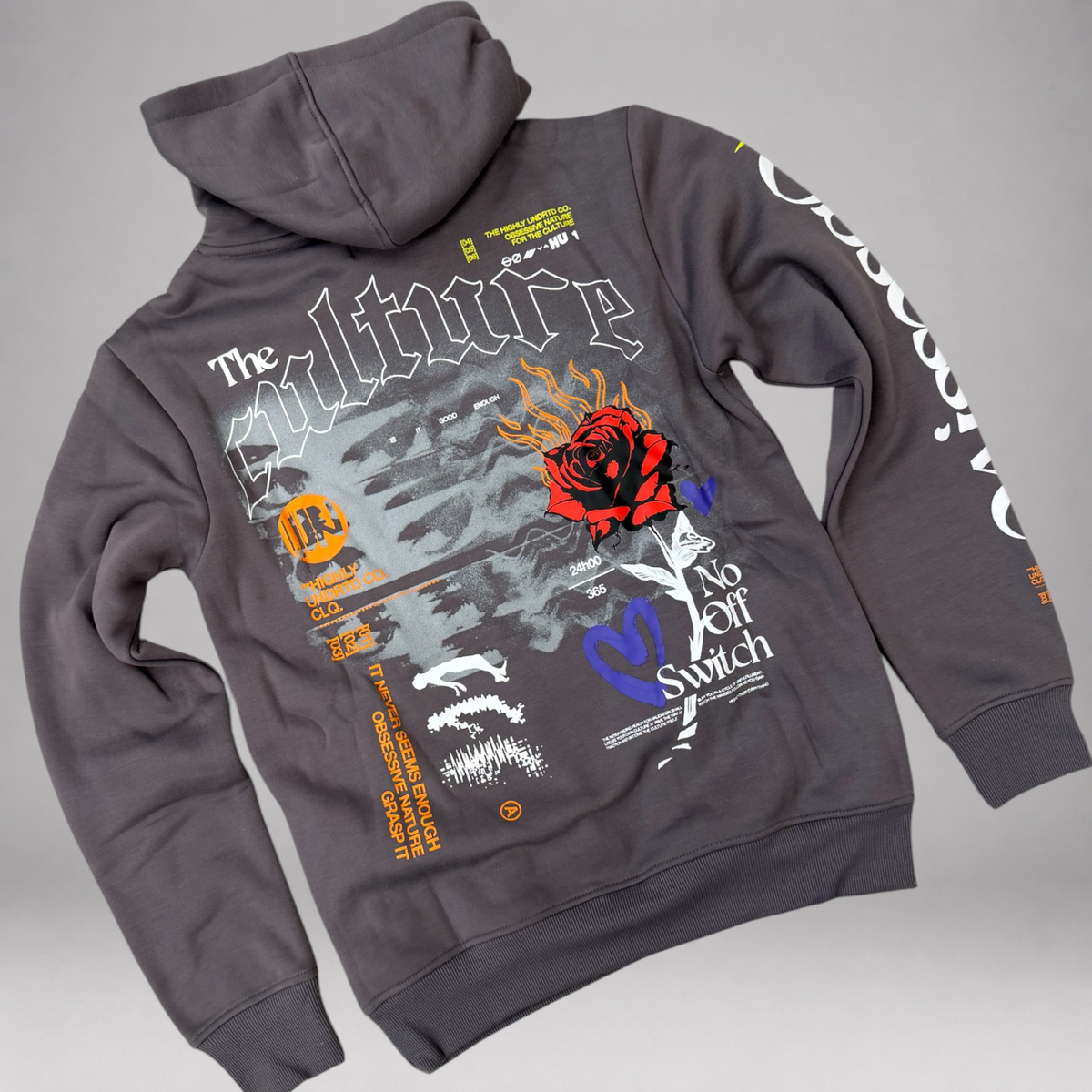 UNDRTD - Highly Hoodie - Storm Grey 5609
