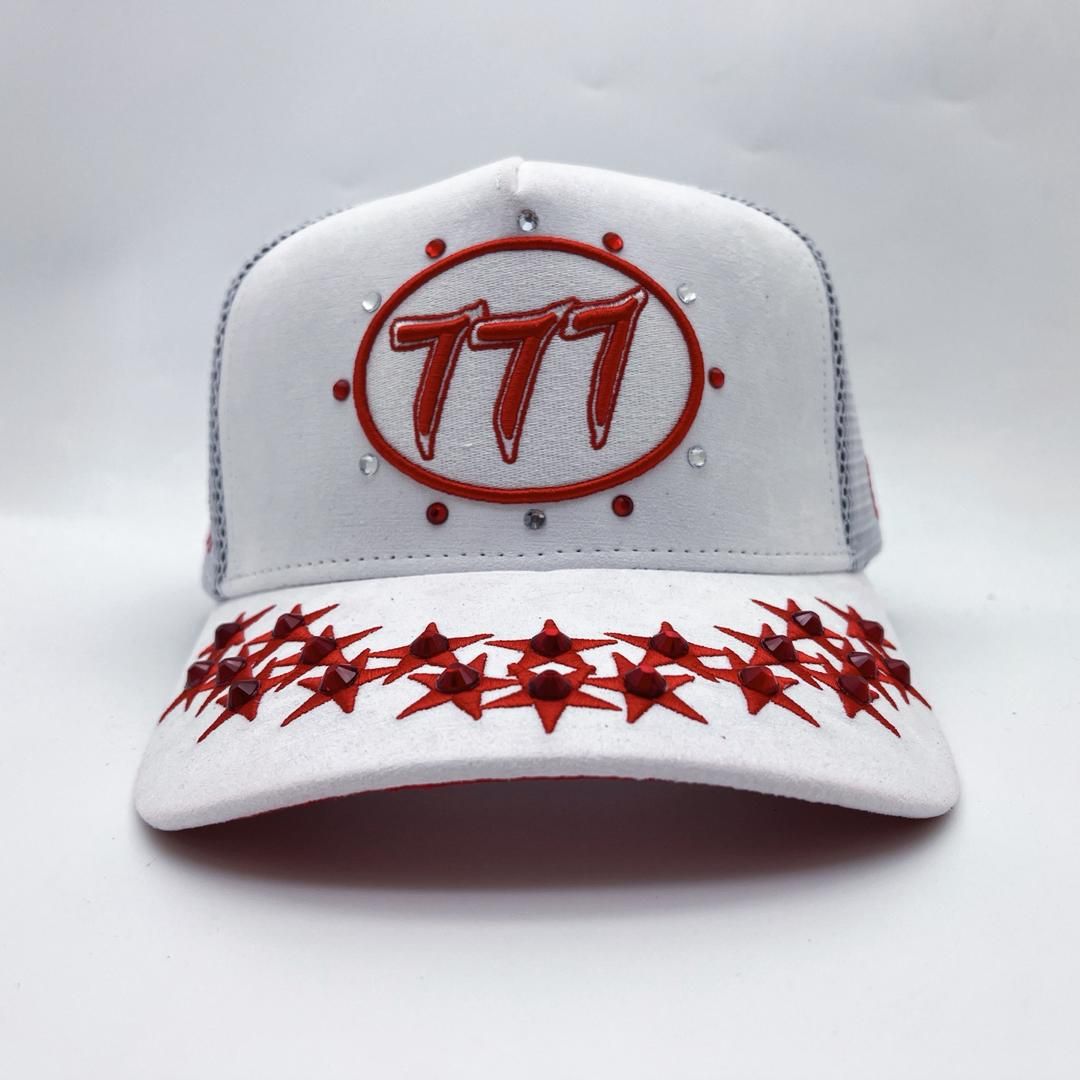 Hudson - 777 Circle Trucker hat - White V1