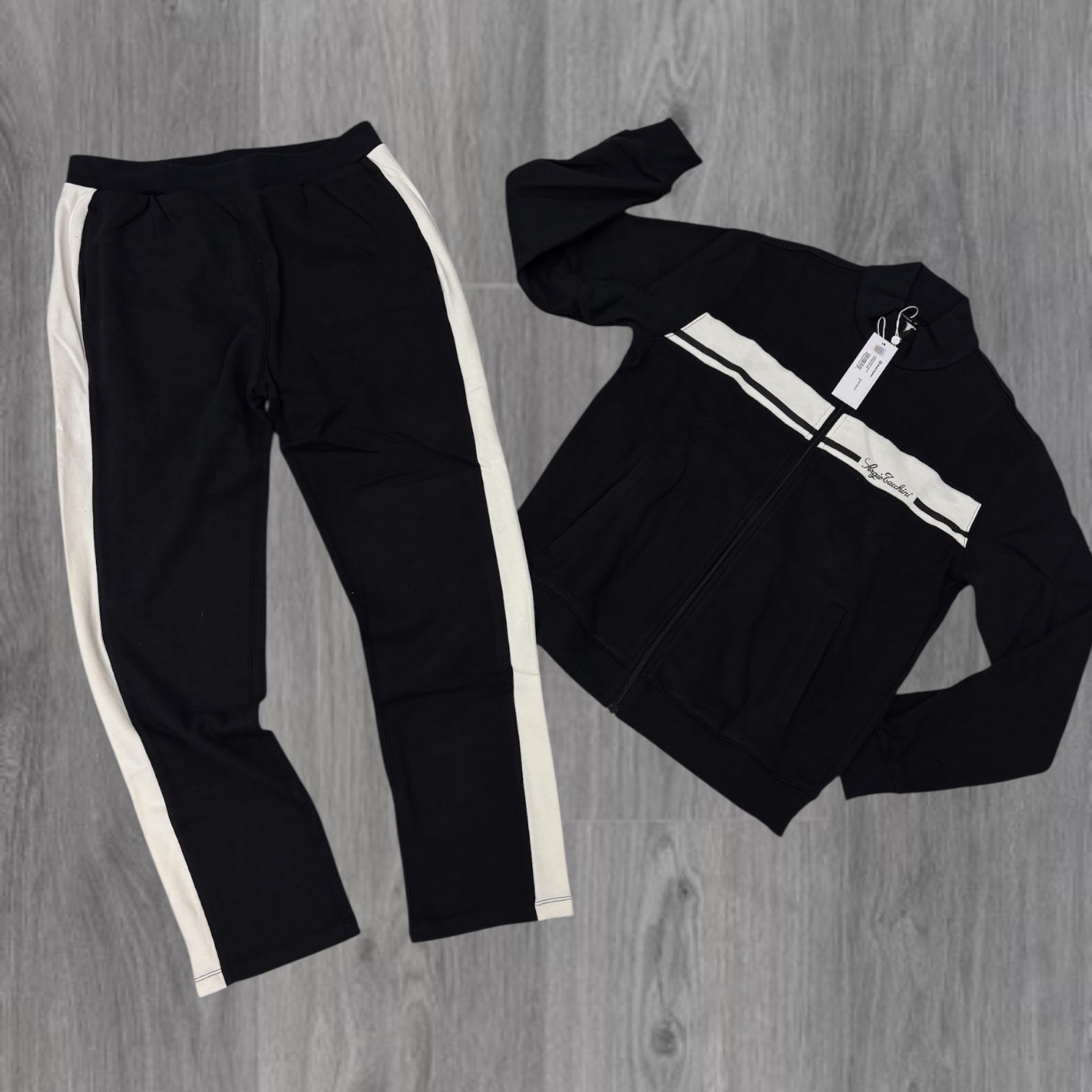 Sergio Tacchini - Cursivo Track Set - Black Beauty