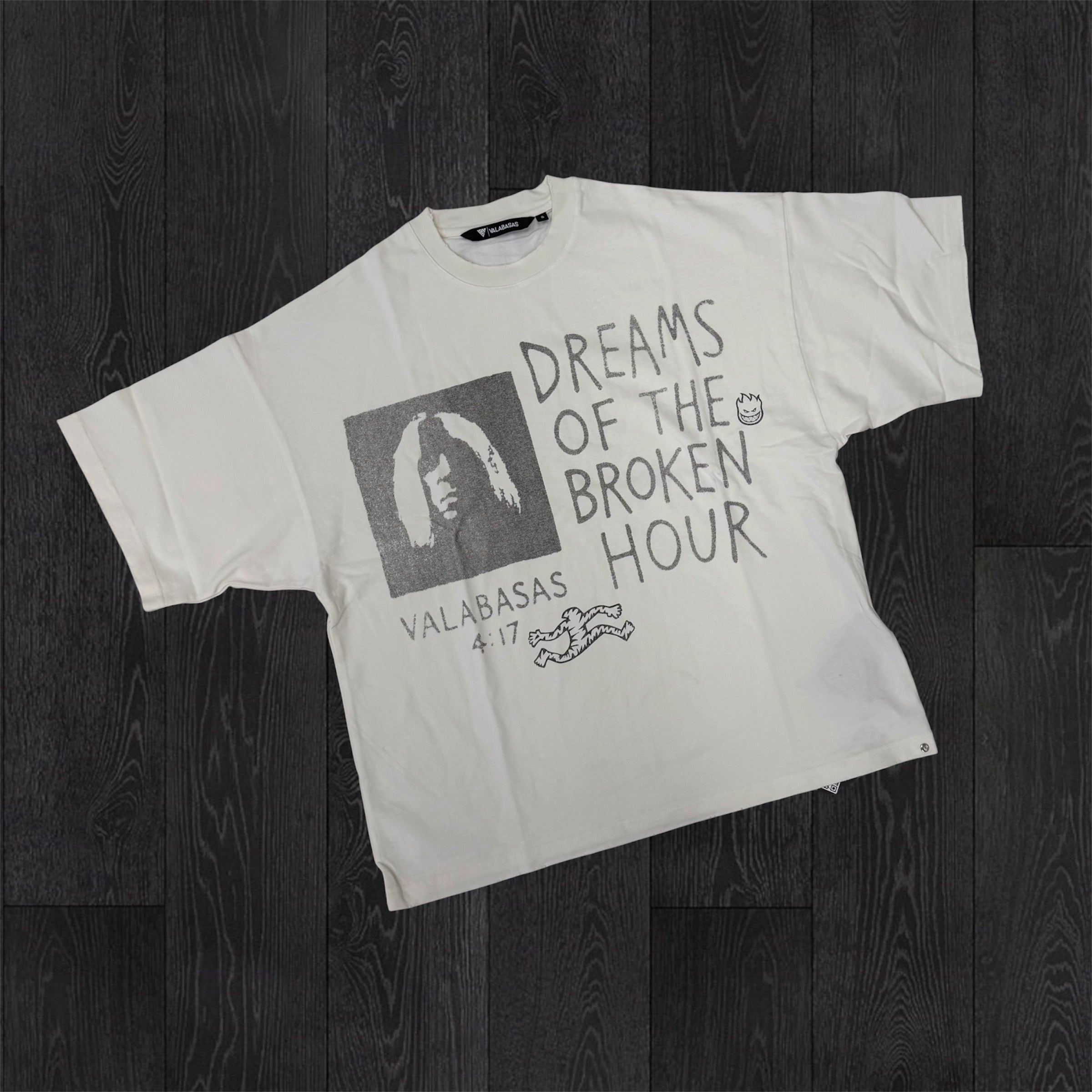 Valabasas - Darkest Hour Tee - Off White 1132