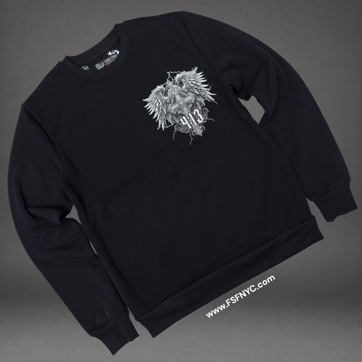 Pike - All Things Crew Sweatshirt - Black - 2608