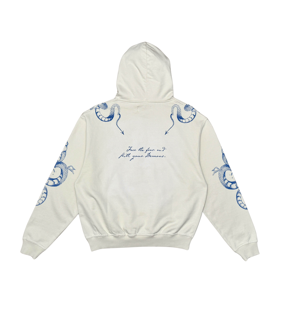 WRATHBOY - Snake Hit Hoodie - Natural - 102