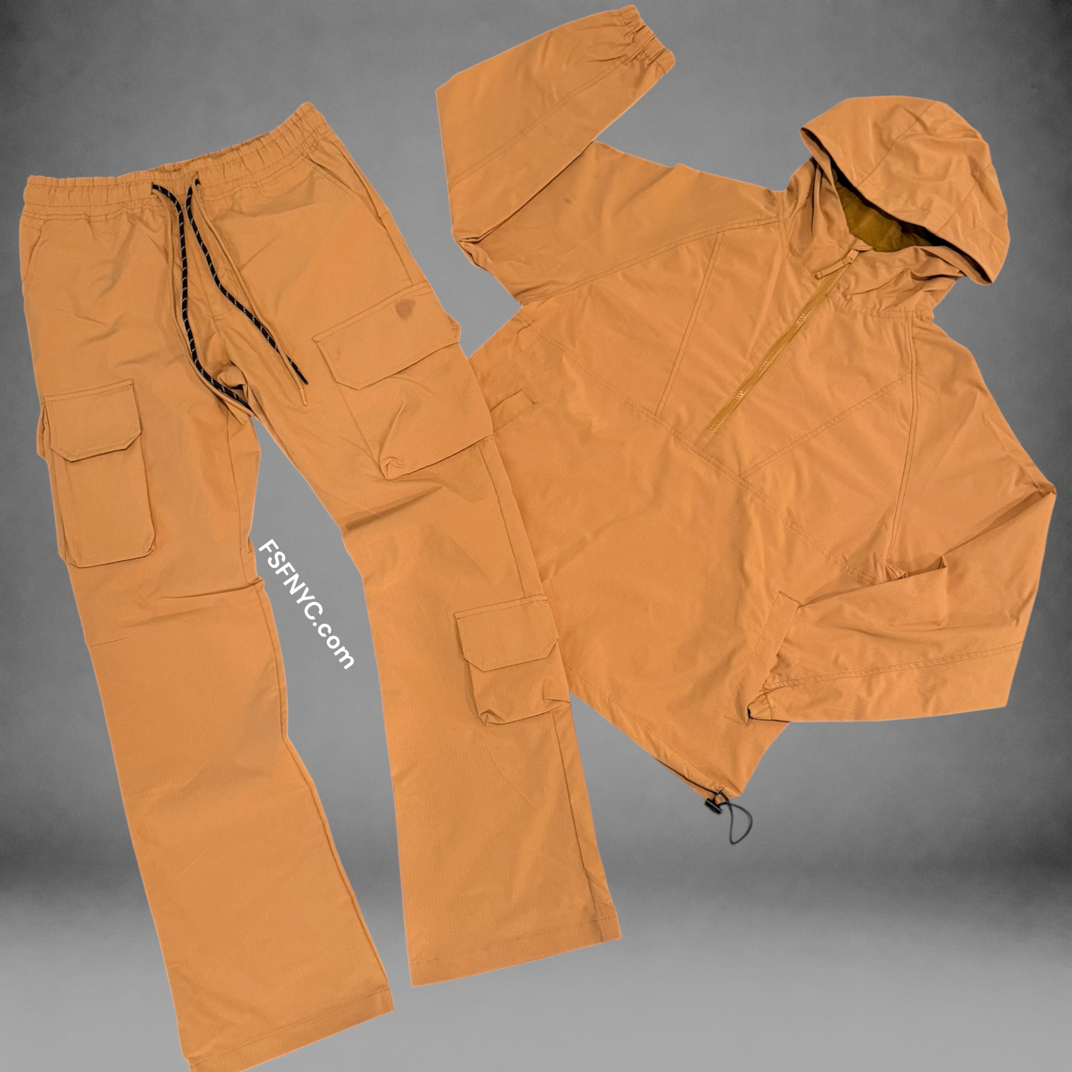 Baruda - windbreaker Anorak Set - wheat - 802
