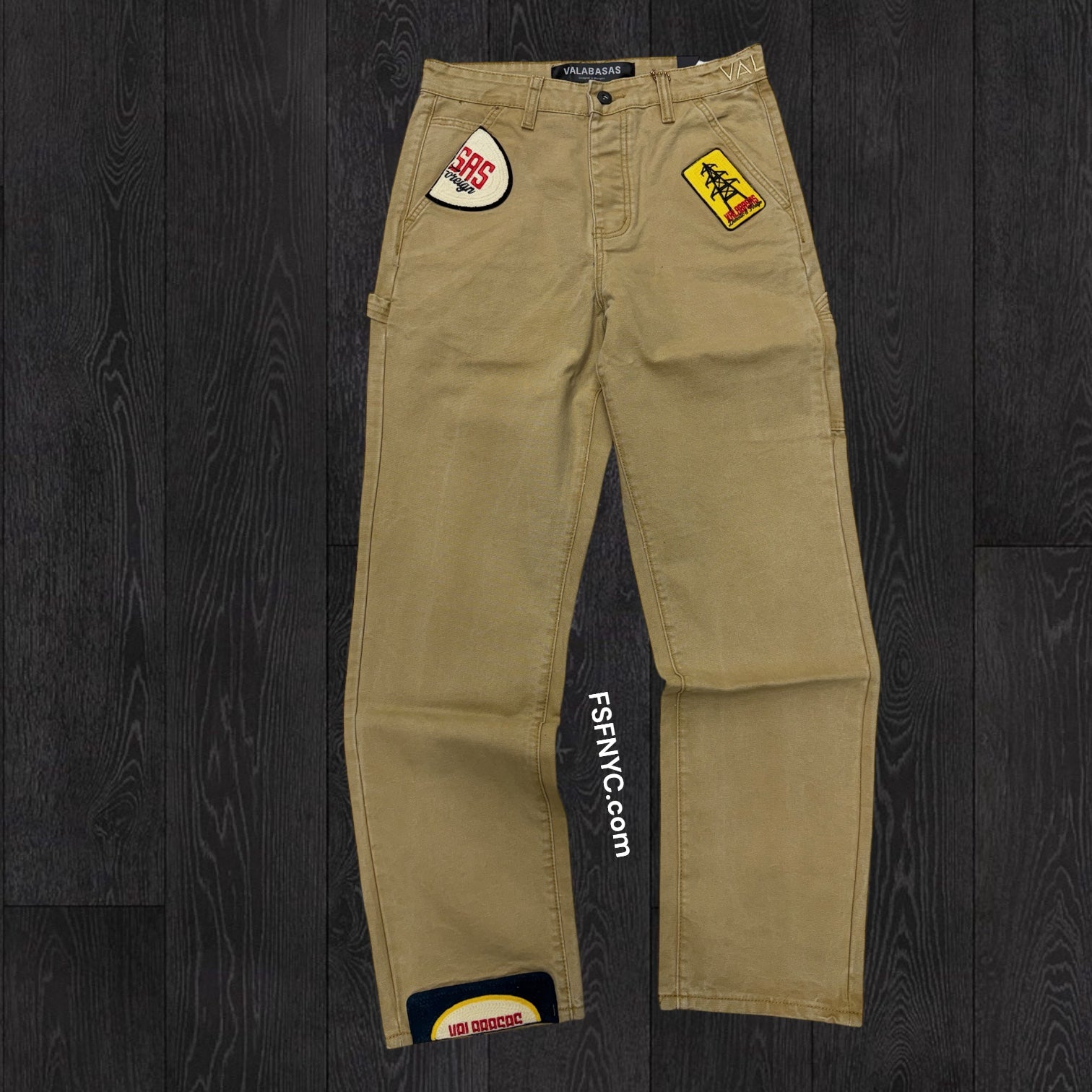 Valabasas- Forge Stance Denim - Khaki - 1028