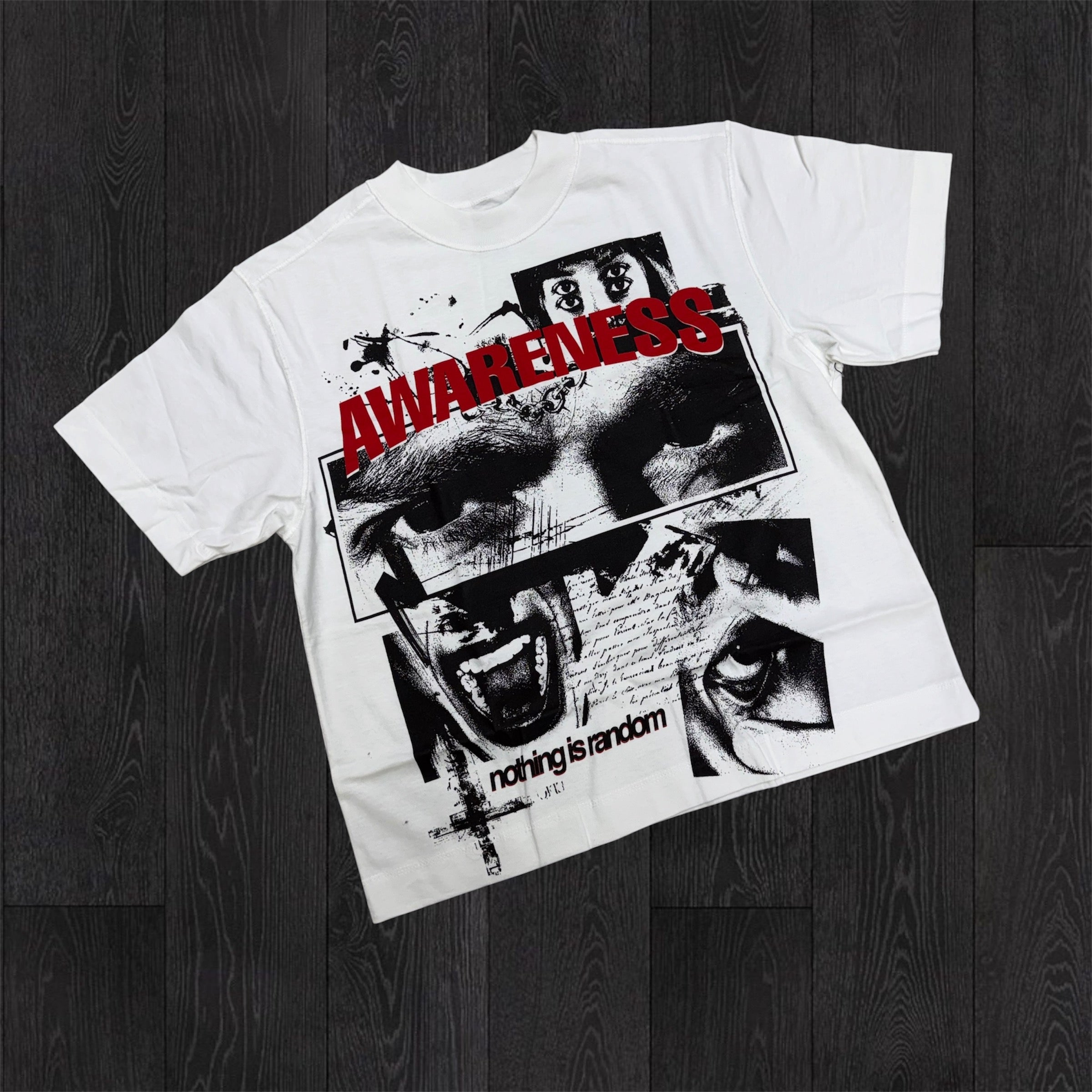 DSMSD - Awareness Tee - White 02