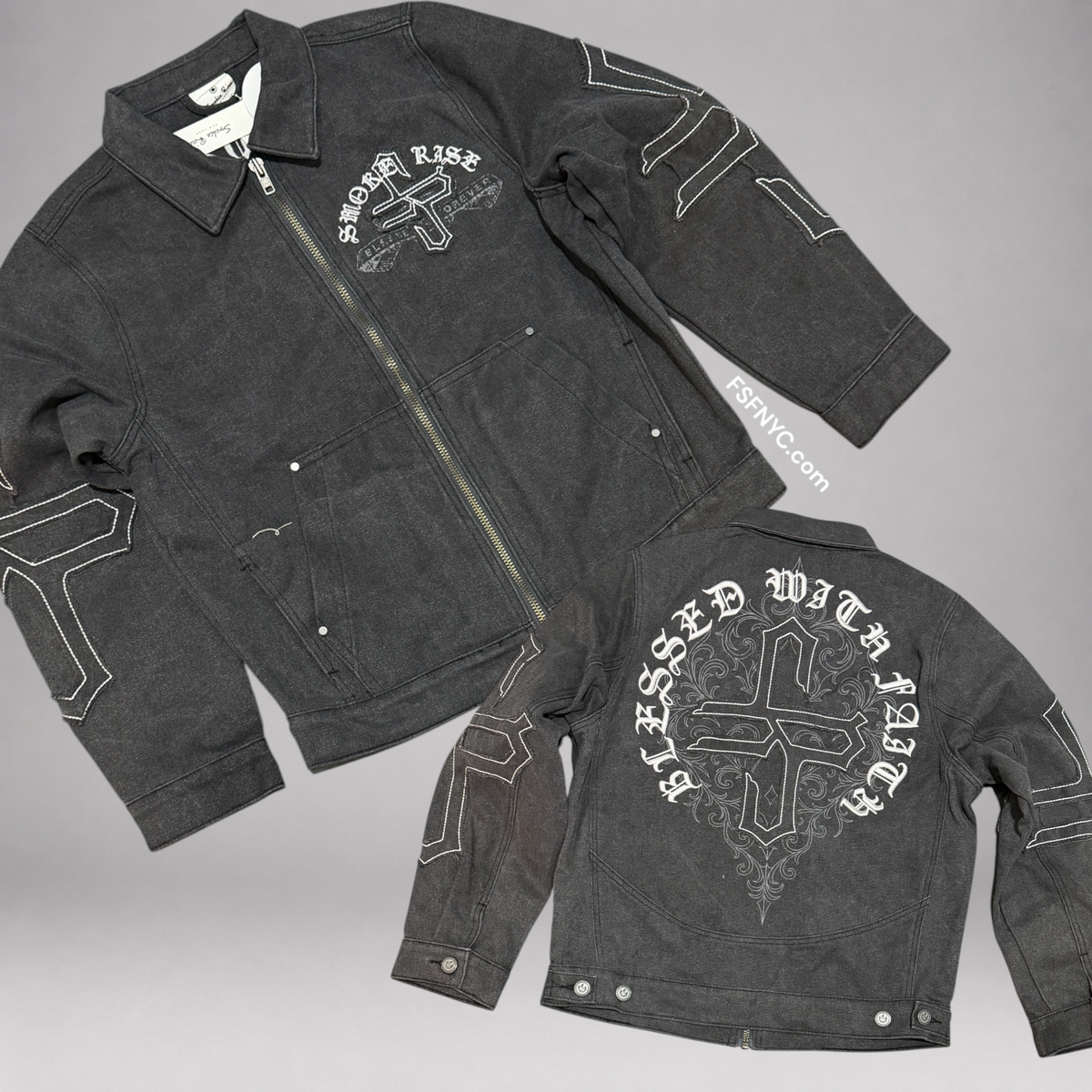 Rise - Blessed Carpenter Jeans - Asphalt P563