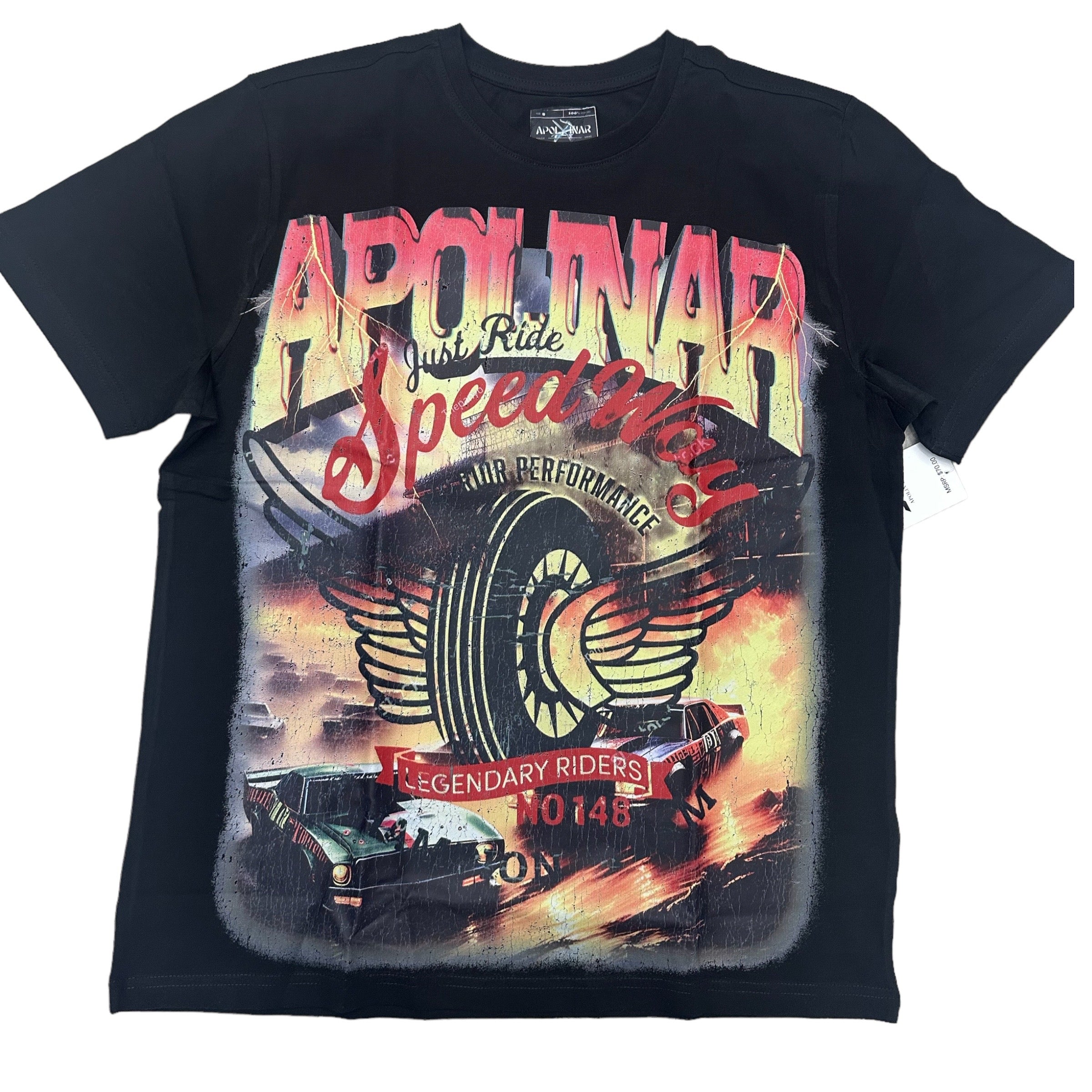 Apo speed Away T-shirt Black