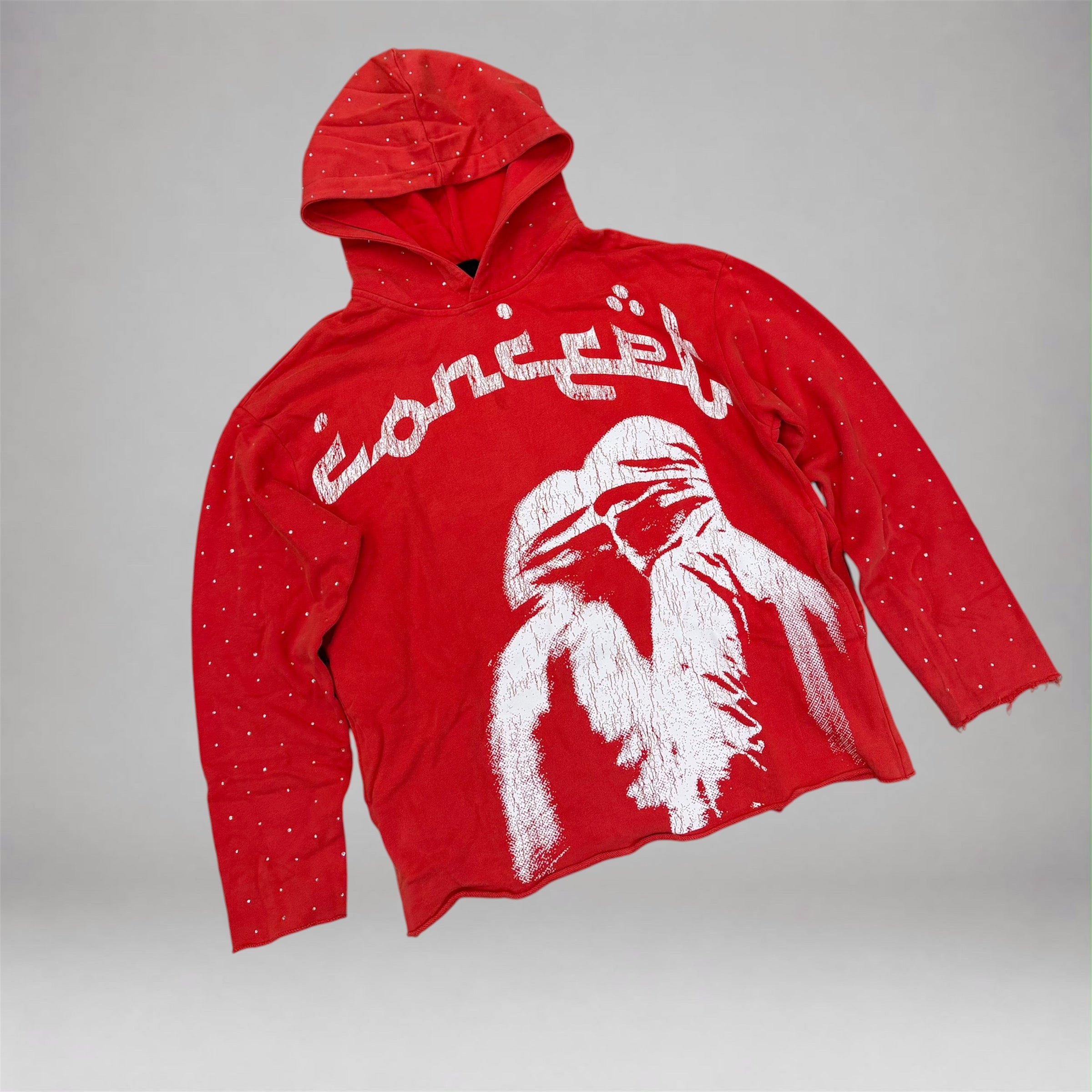 Con - Oasis Hoodie - Red Wash 10