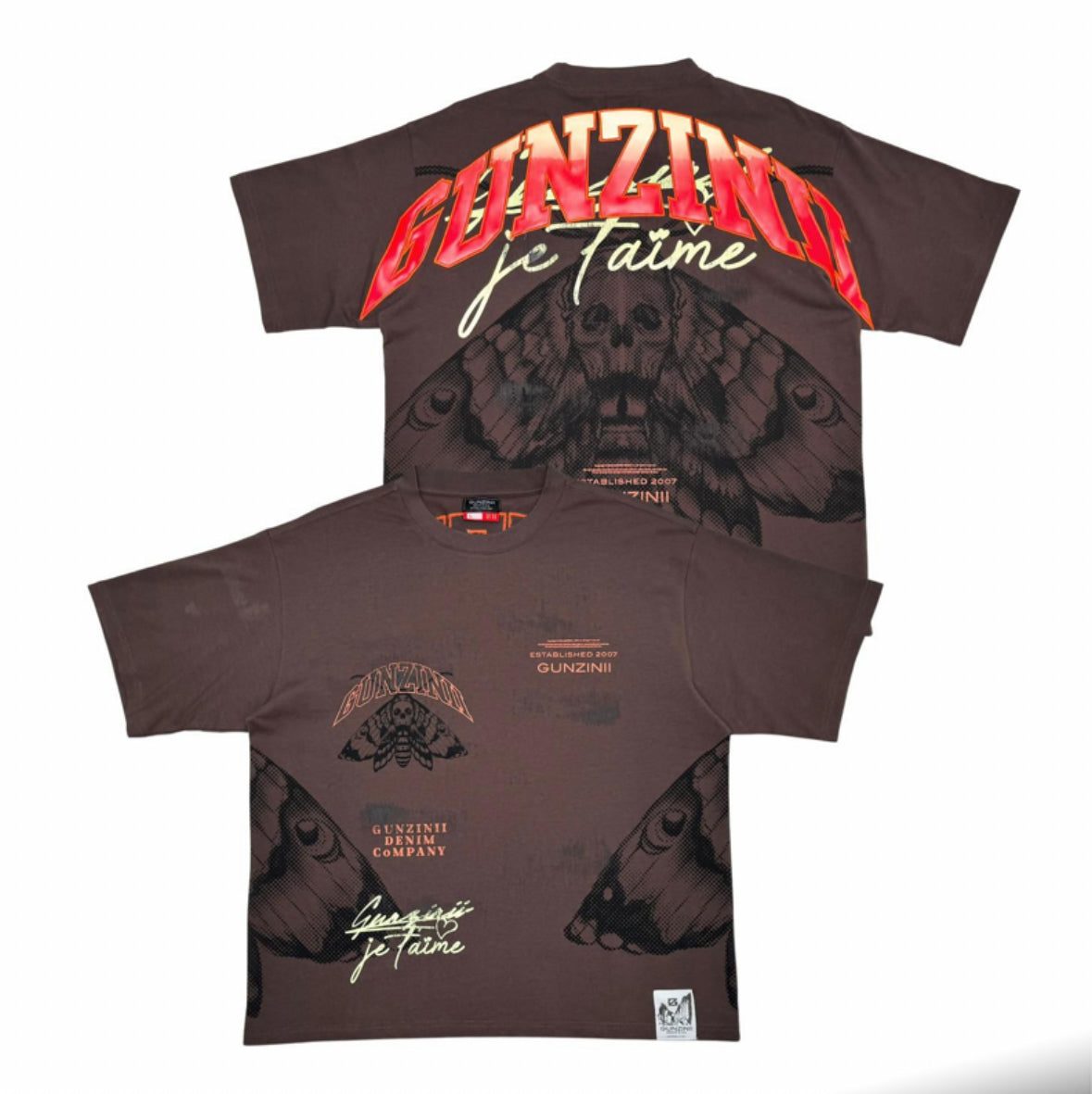 Gunzinii T-shirt Brown GZ693 M