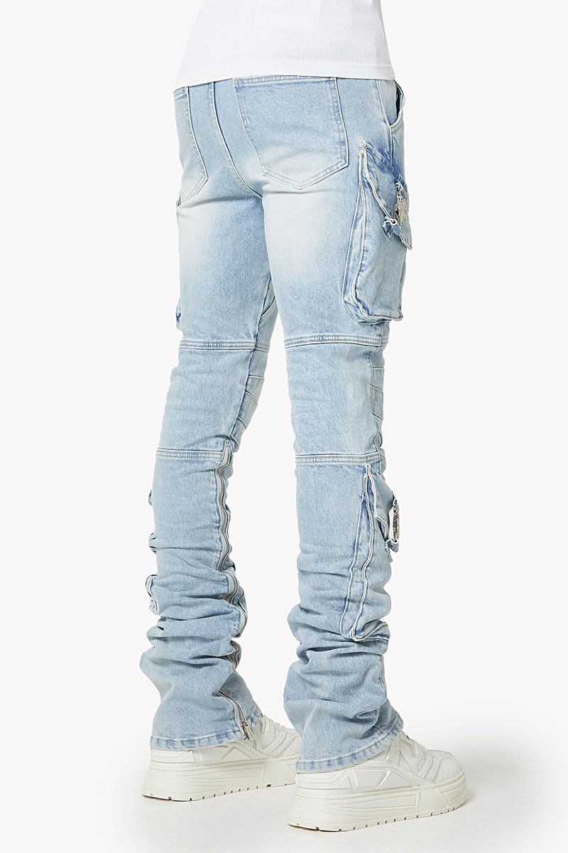 GUAPI - The Black Ope Denim - Aqua Blue