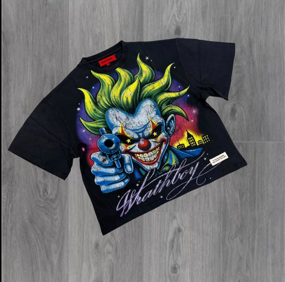 Wrath - Wrath Clown Tee - Black 625