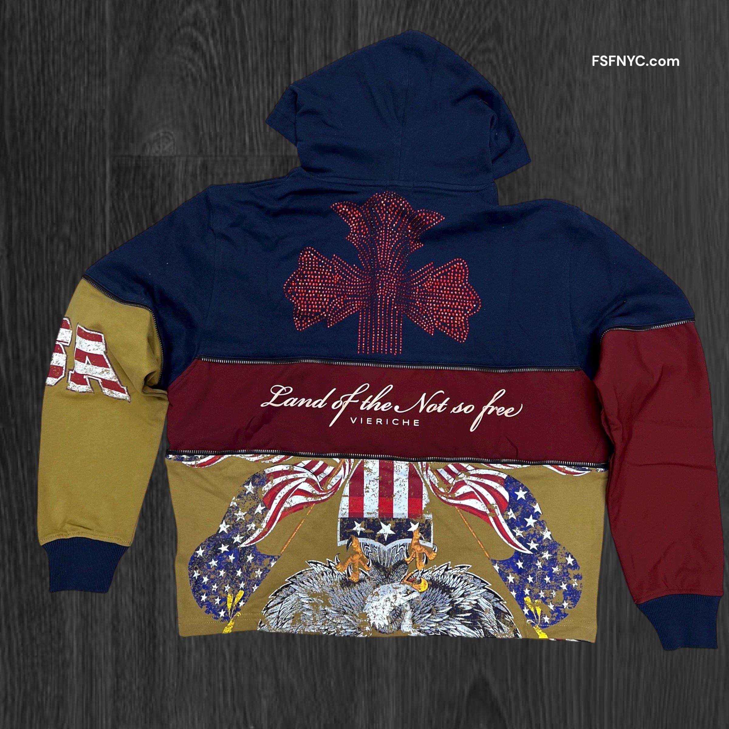 VR - The Land Hoodie - Blue -1402