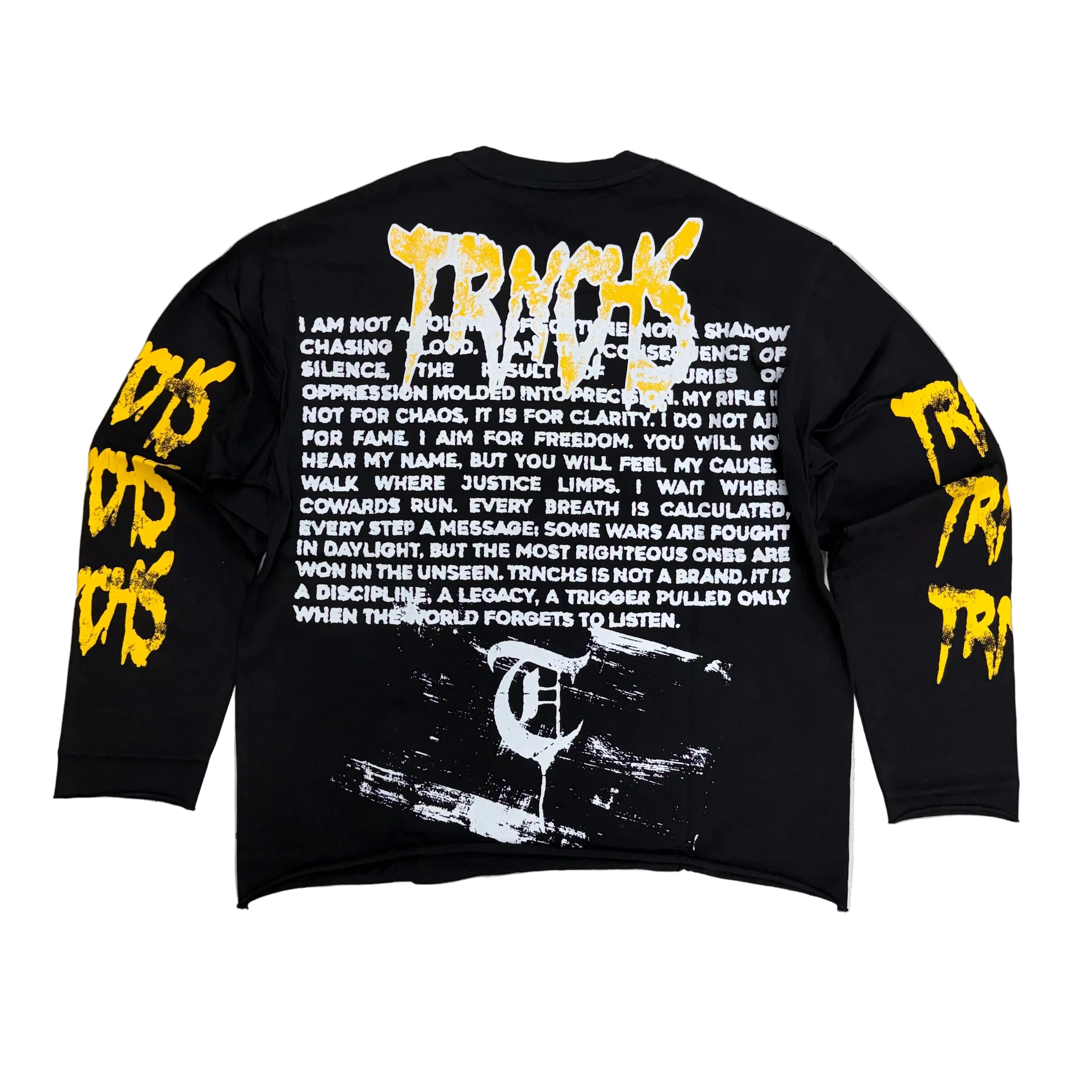 Trnchs - Operator - T Shirt - Black - 110