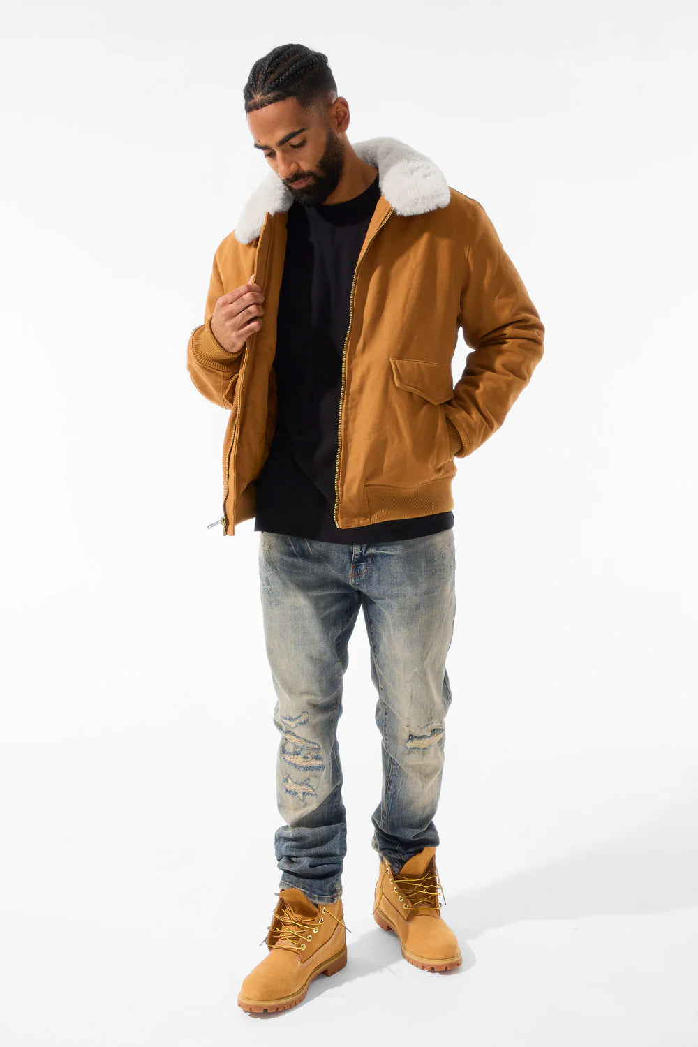 JC ST.Cloud work jacket Wheat 91640