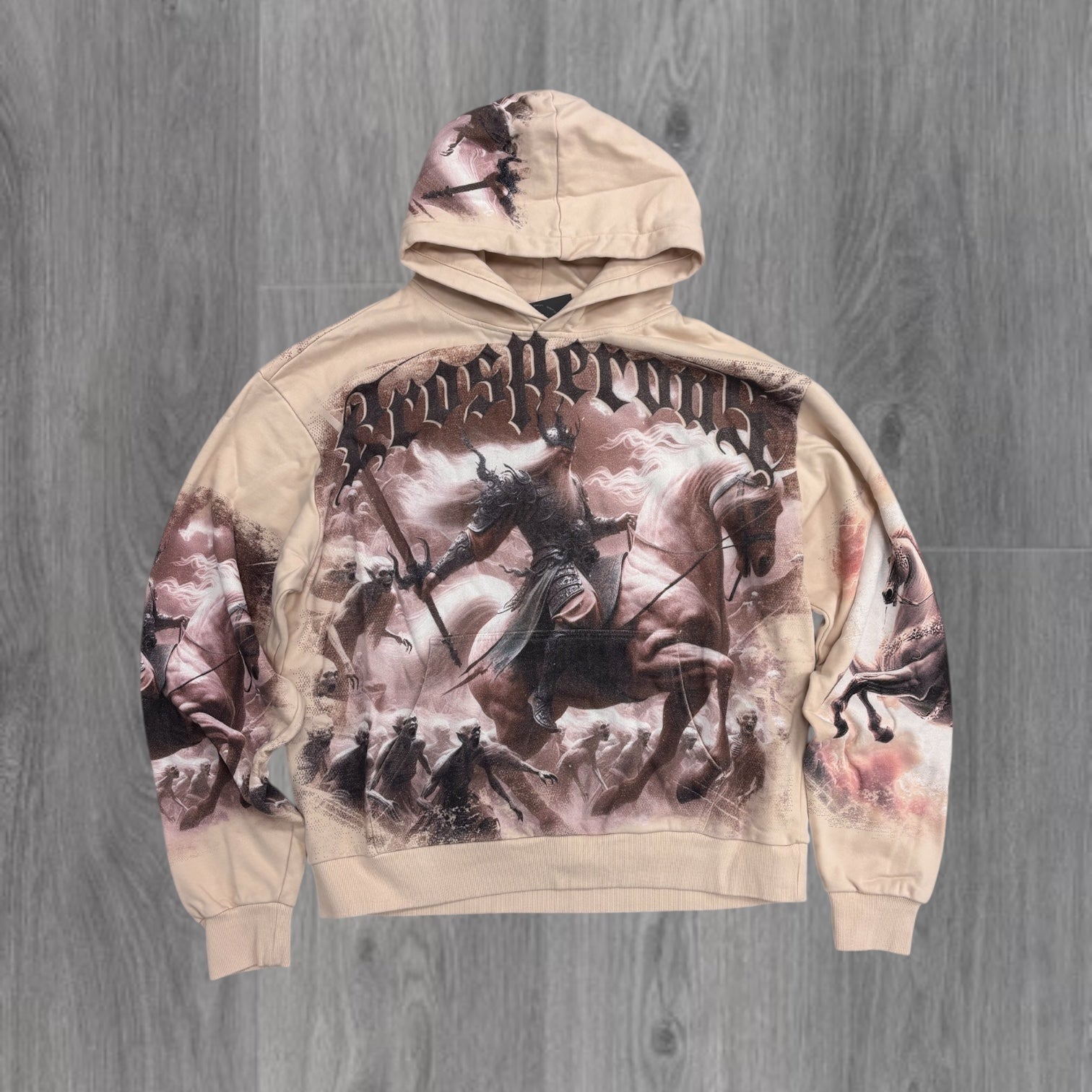 Stray - WARRIOR Hoodie - Bone - 1516