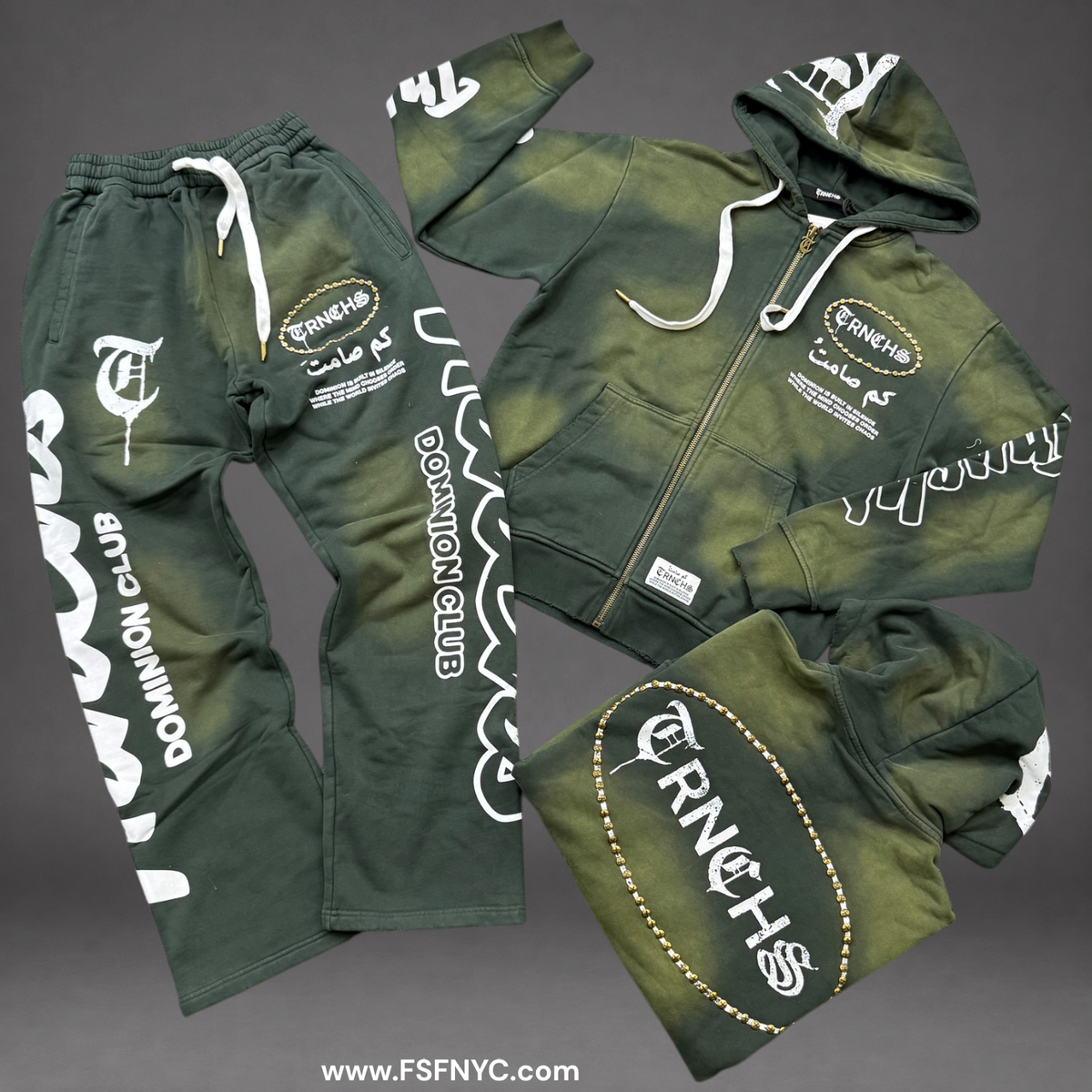 TRNCHS - Dominion Sweat Suit - Green