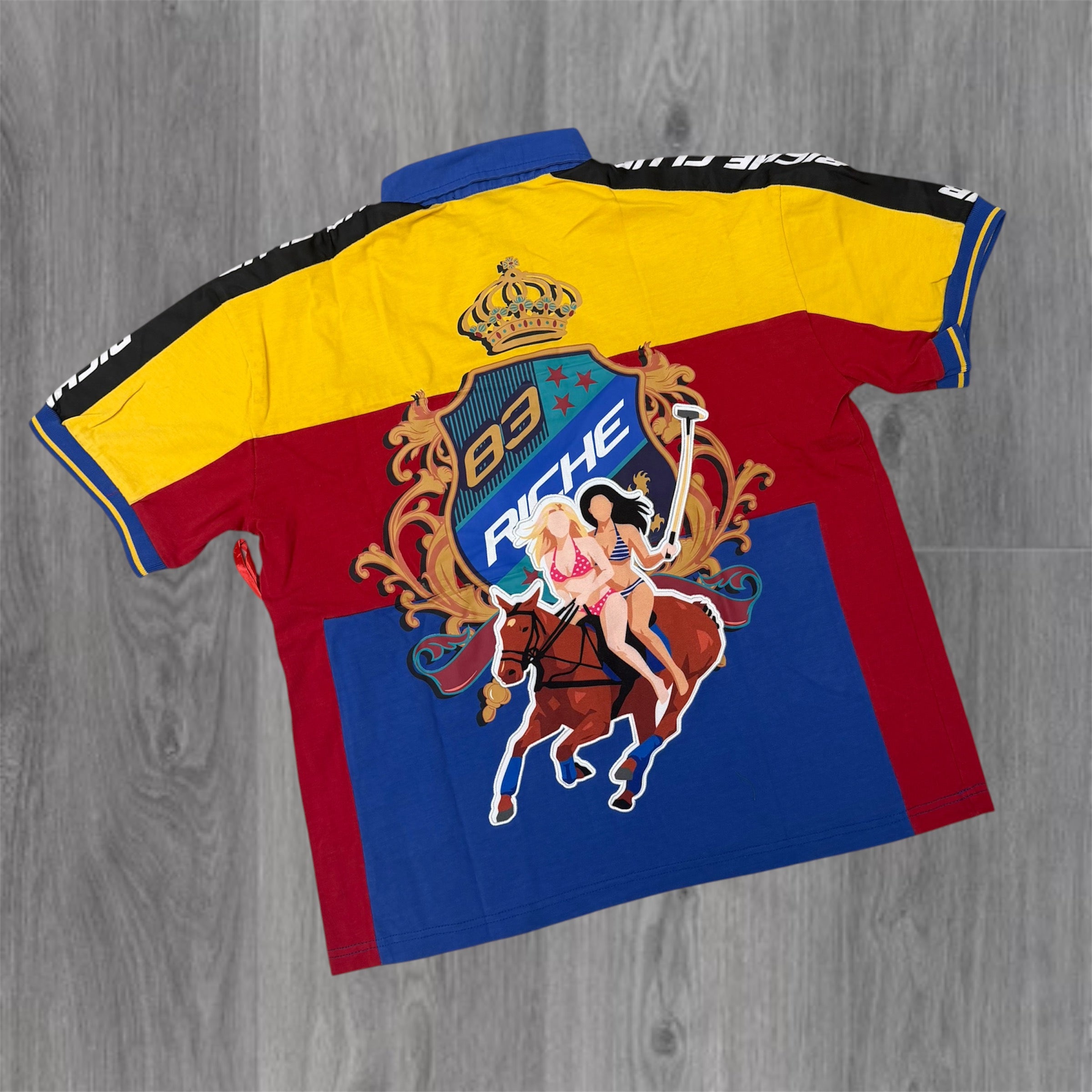 VR - RPC Club Polo Tee - Yellow 2058
