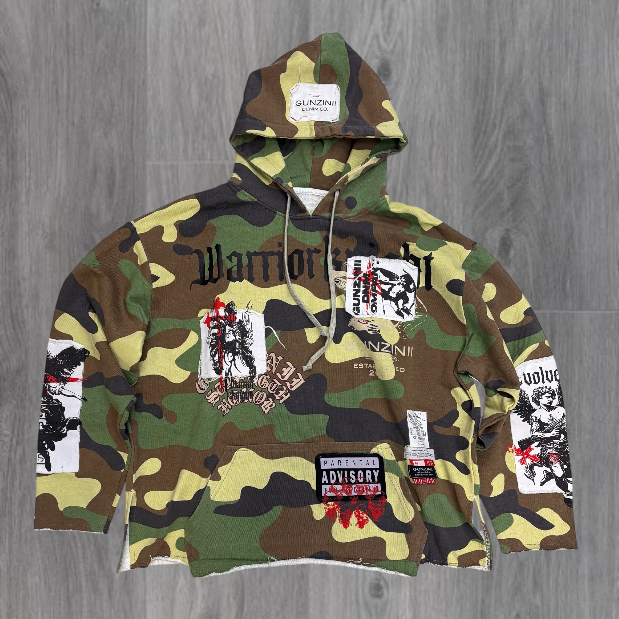 Gunzinii - Divine Hoodie - Camo - GZ848