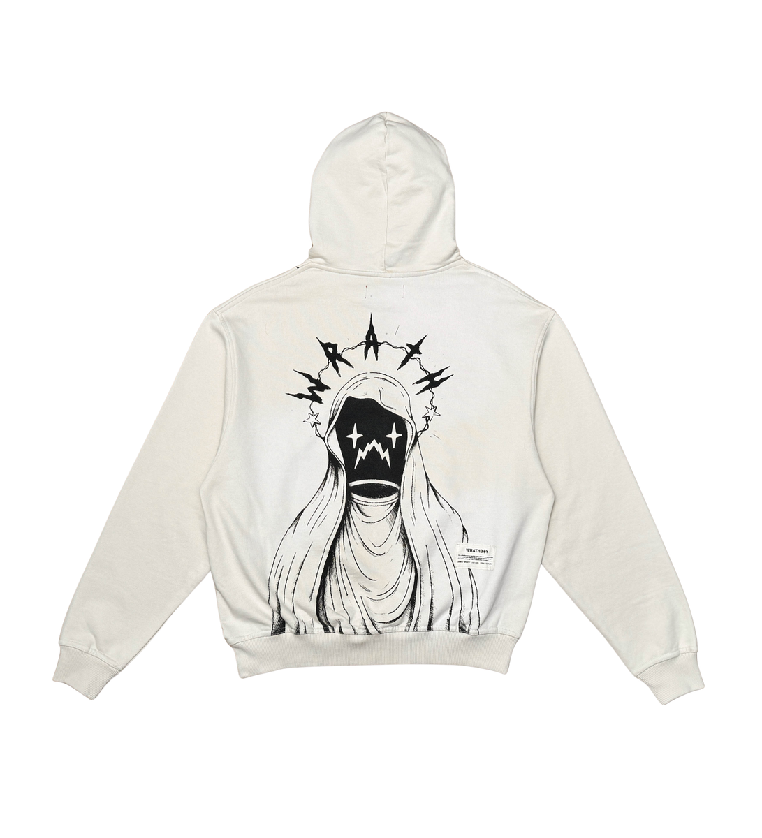 WRATHBOY - Wrath Crown Hoodie - Natural - 084