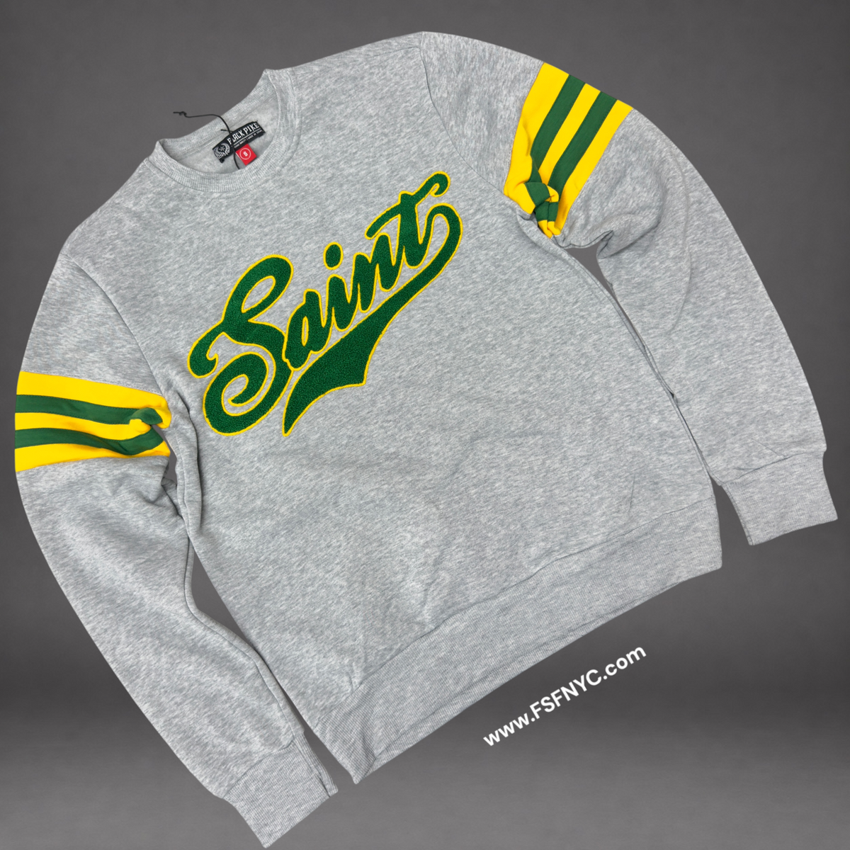 Pike - Saint Crew Sweatshirt - Grey - 2612