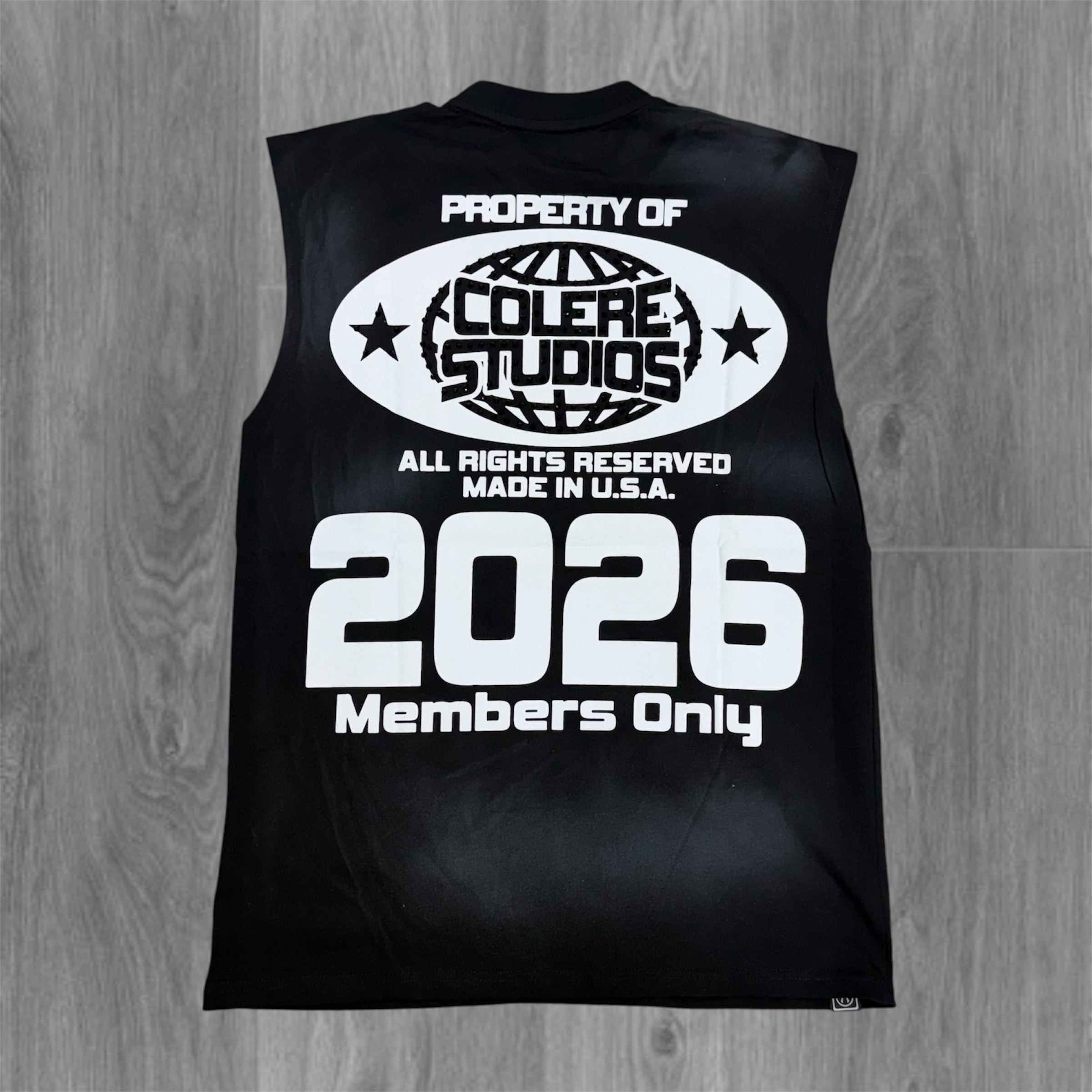 HDSN - Colere Sleeveless Tee - Black 707