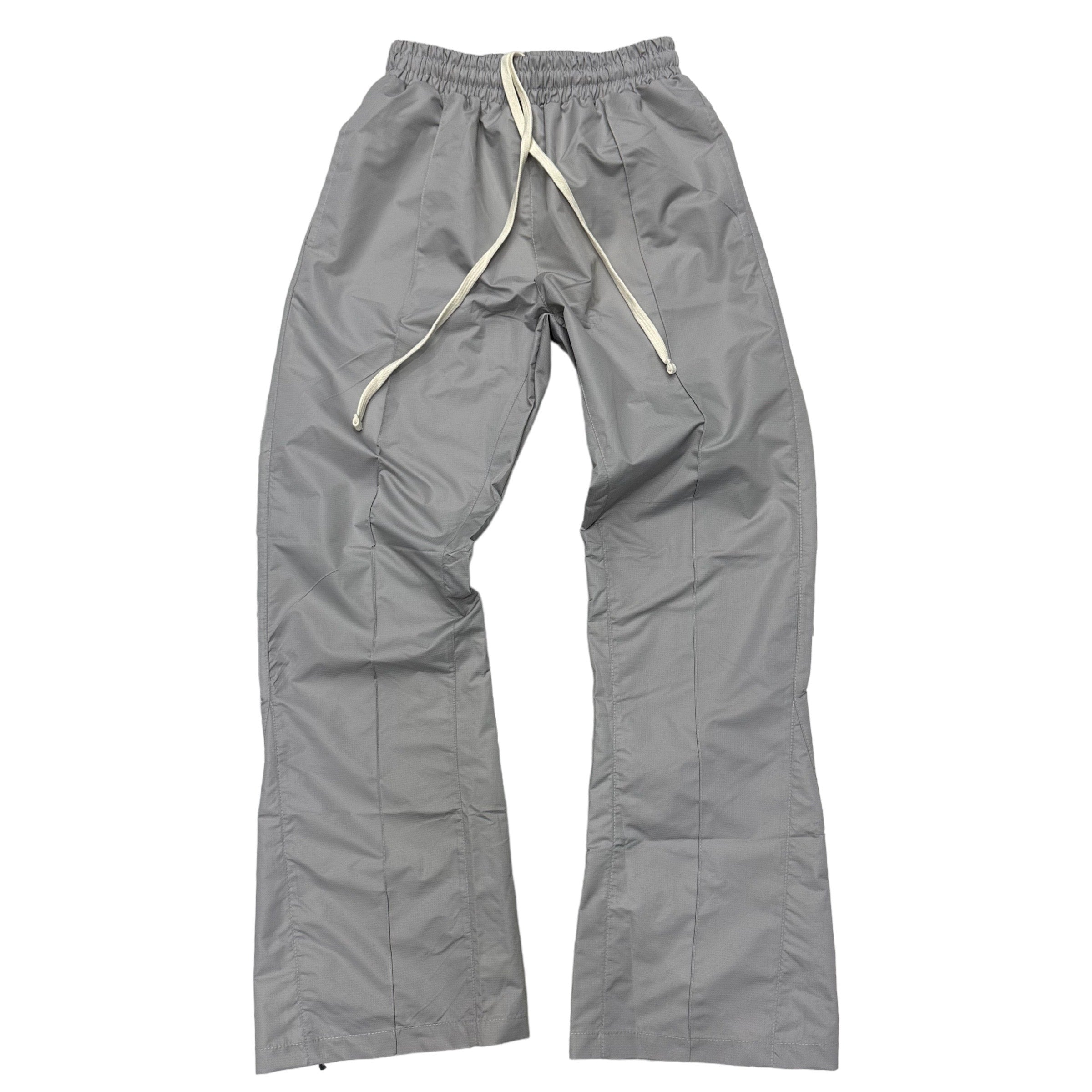 Narr Stacked Nylon Pants Grey