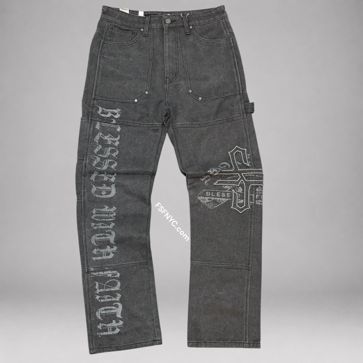 Rise - Blessed Carpenter Jeans - Asphalt P563