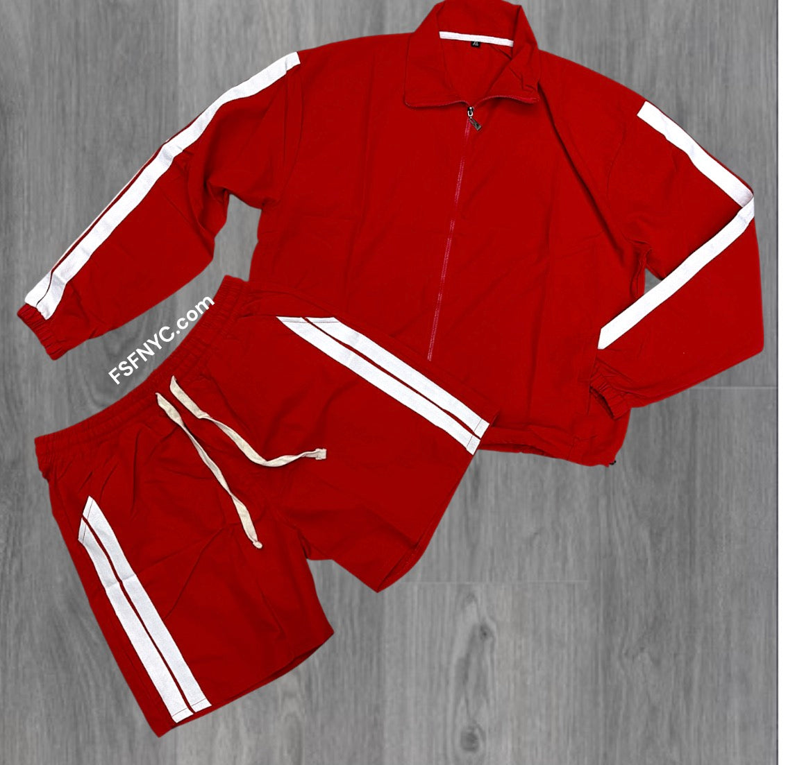 Baruda - Windbreaker zip Jacket Short Set - 2026