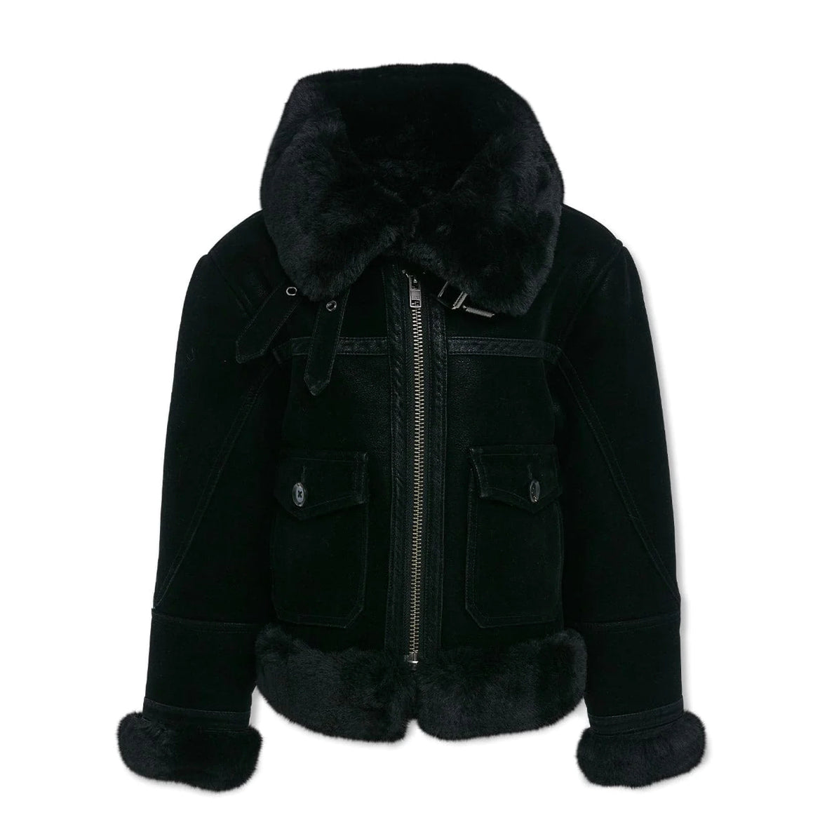 JC KIDS shearling Black 91405k