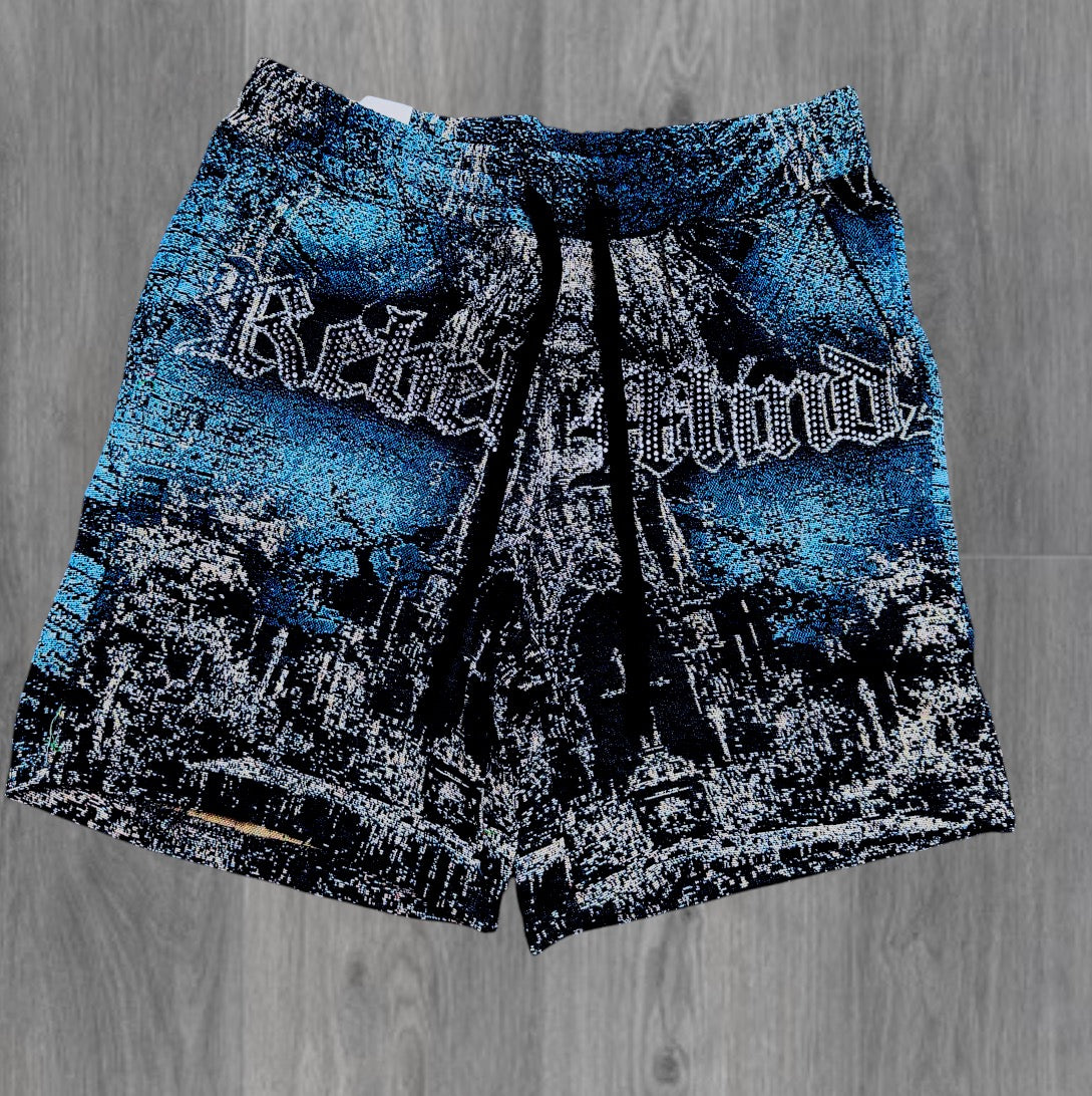 Rebel - Stand Alone Tapestry Shorts - Black - 12902