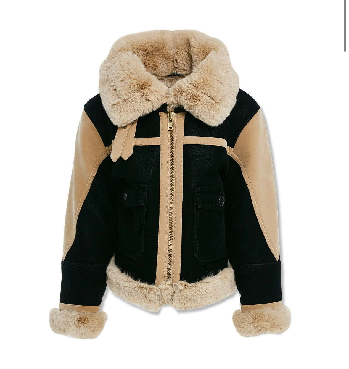 JC KIDS shearling Black coffee 91405k