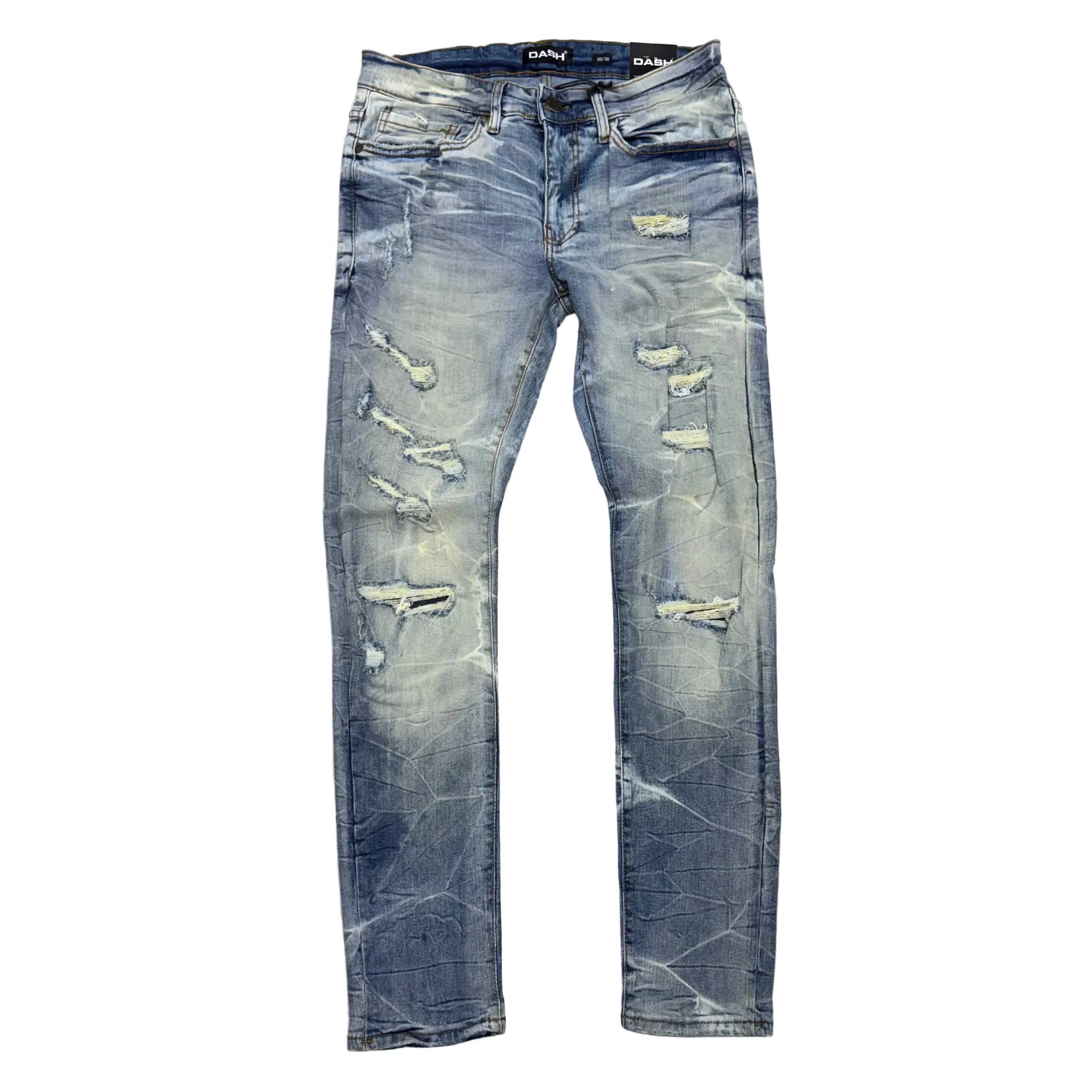 DASH - Skinny Rip Denim - C Blue 2075